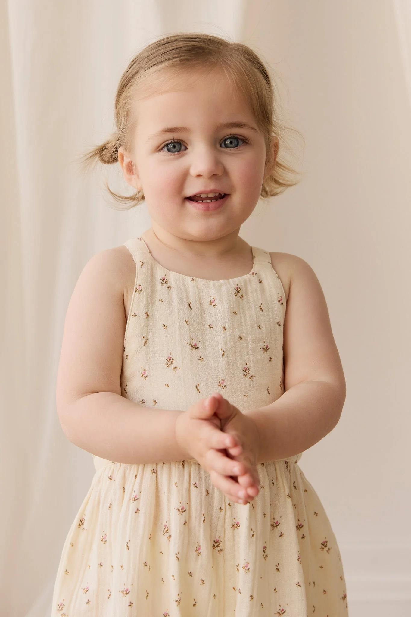 Organic Cotton Muslin Lana Jumpsuit - Dina Antique - Image 6