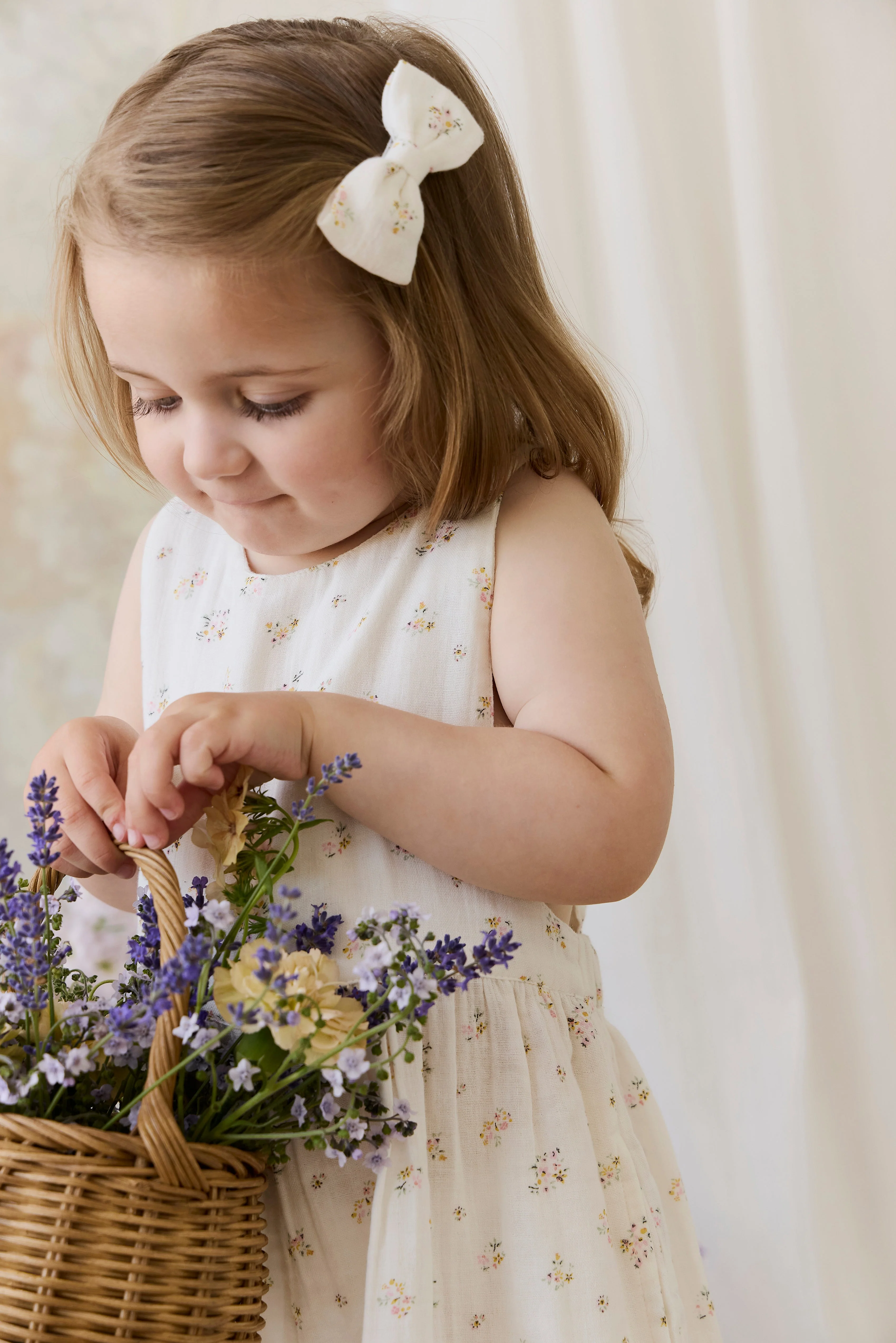 Organic Cotton Muslin Marceline Jumpsuit - Ayla Whisper - Image 8