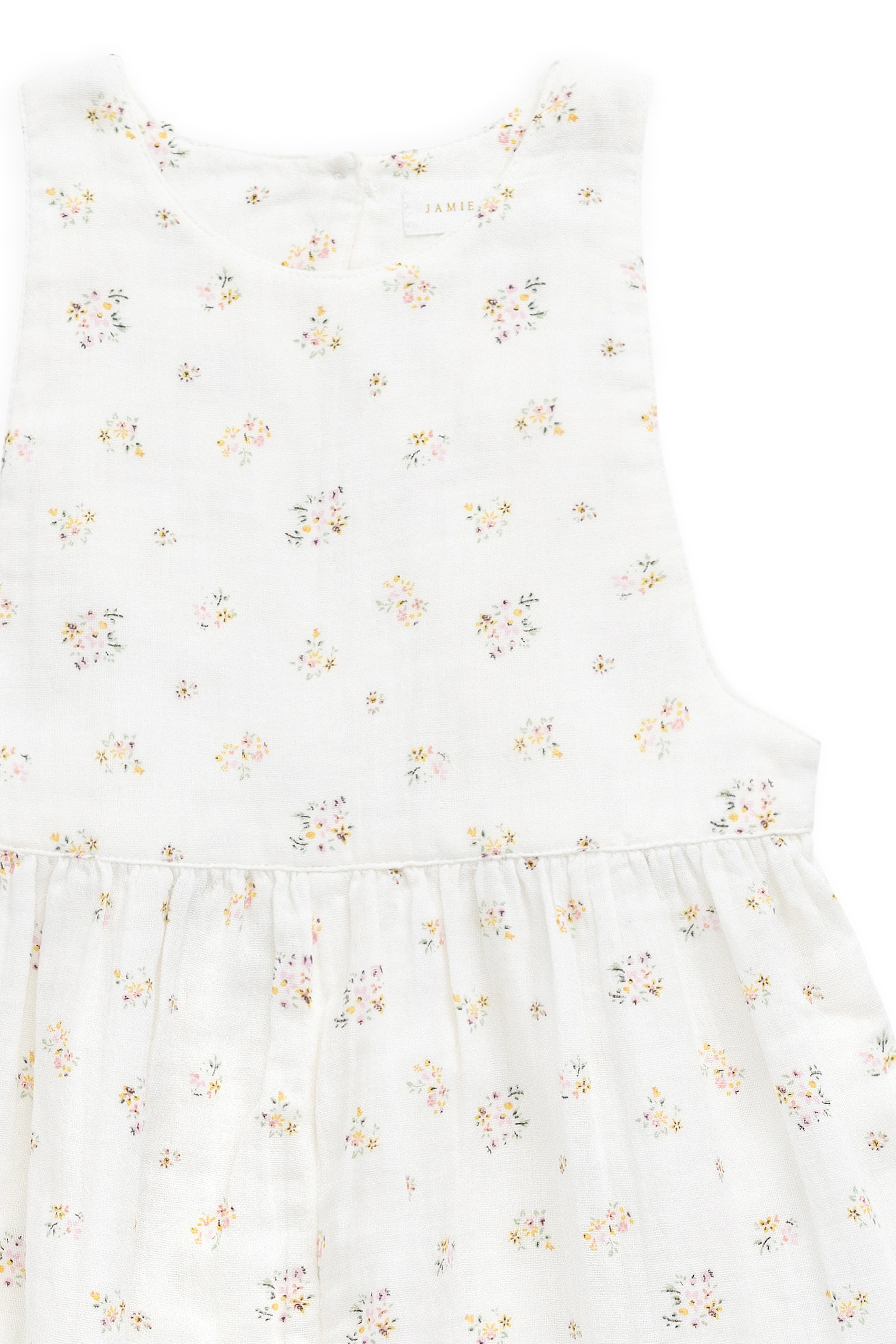 Organic Cotton Muslin Marceline Jumpsuit - Ayla Whisper - Image 9