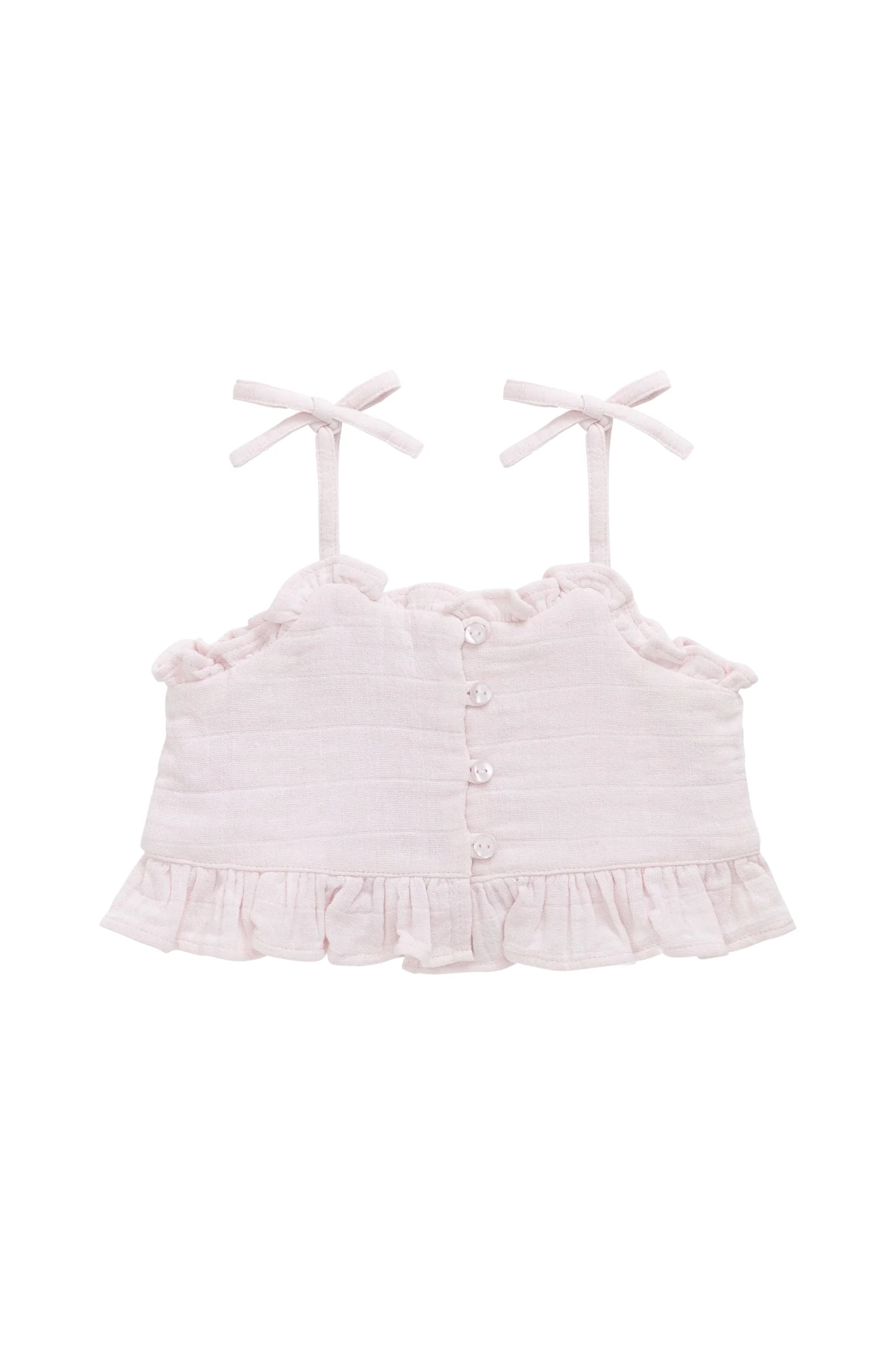 Organic Cotton Muslin Mirabel Top - Cassia - Image 2