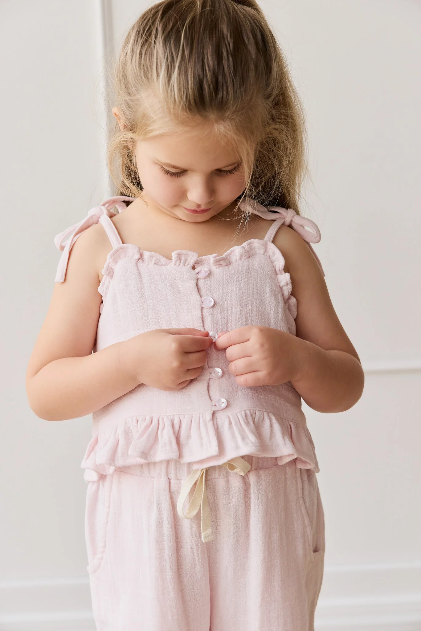 Organic Cotton Muslin Mirabel Top - Cassia - Image 3