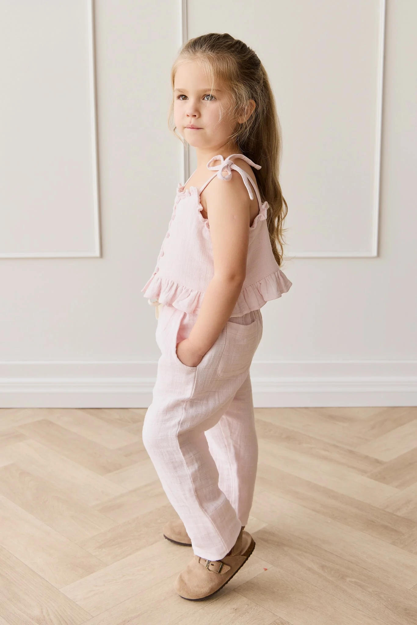 Organic Cotton Muslin Mirabel Top - Cassia - Image 7