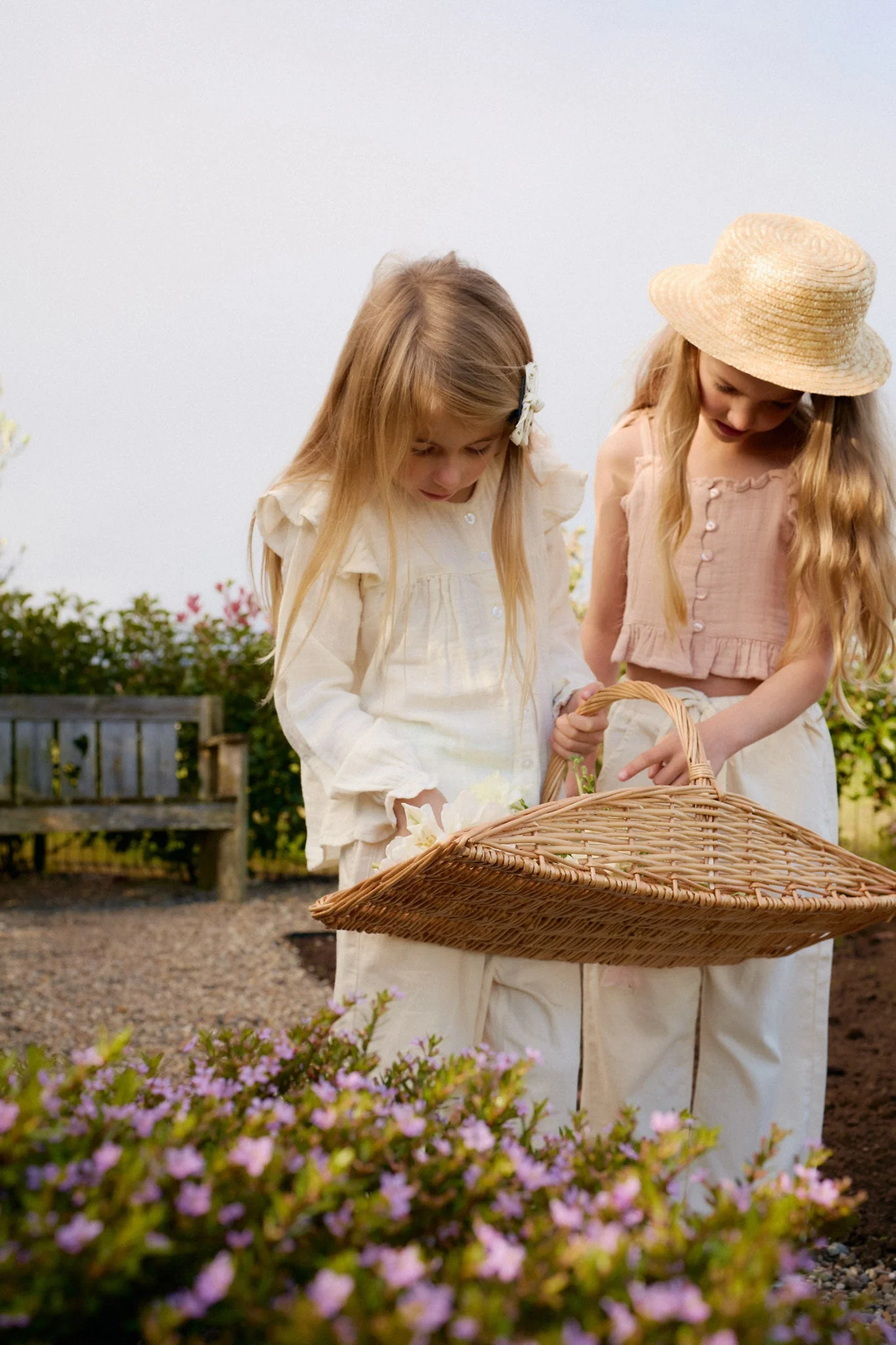Organic Cotton Muslin Mirabel Top - Chalky Pink - Image 6