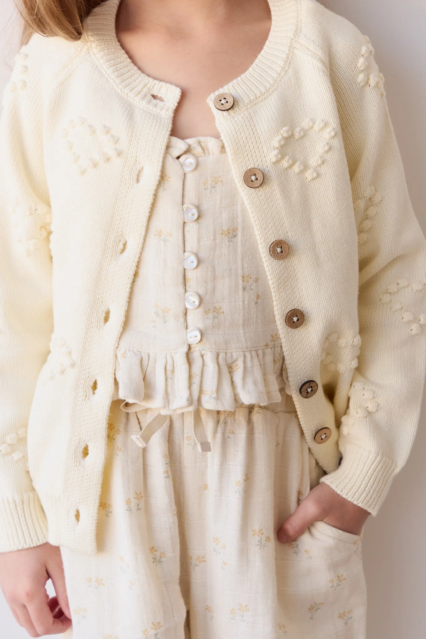 Organic Cotton Muslin Mirabel Top - Pauline Chamomile - Image 6