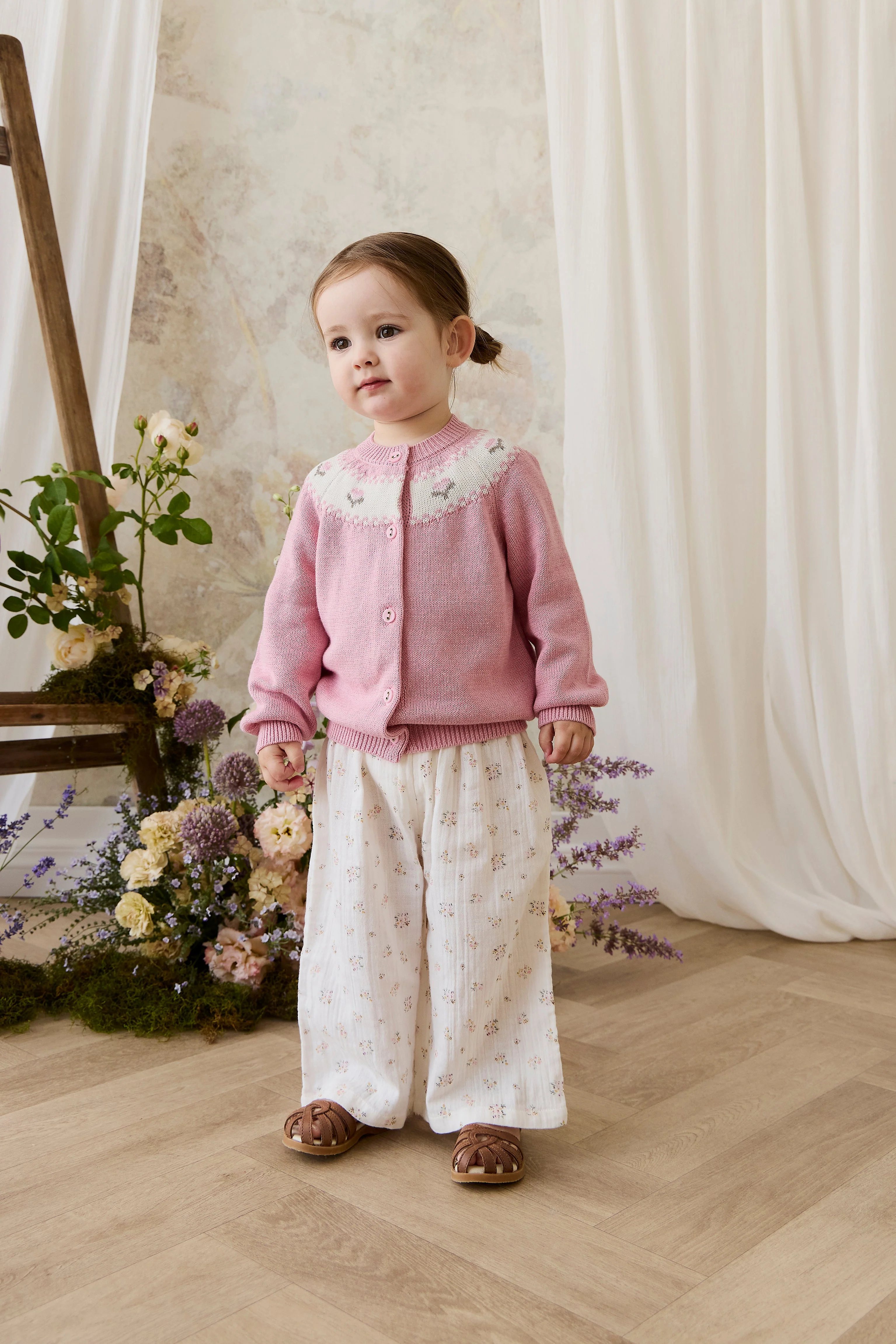 Organic Cotton Muslin Odette Pant - Ayla Whisper - Image 6