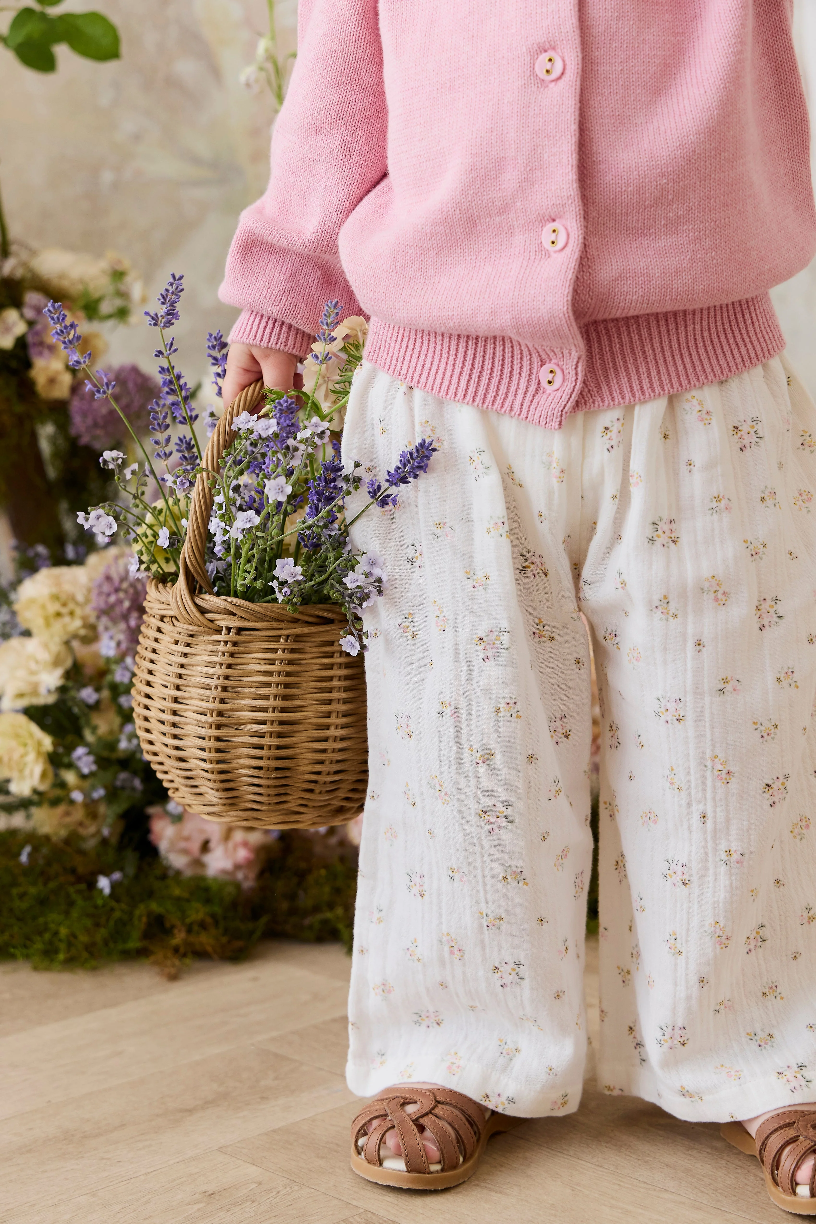 Organic Cotton Muslin Odette Pant - Ayla Whisper - Image 8