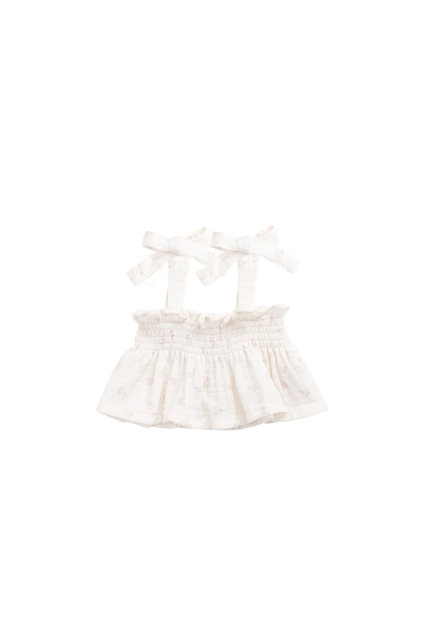 Organic Cotton Muslin Odette Top - Pauline Pink - Image 2