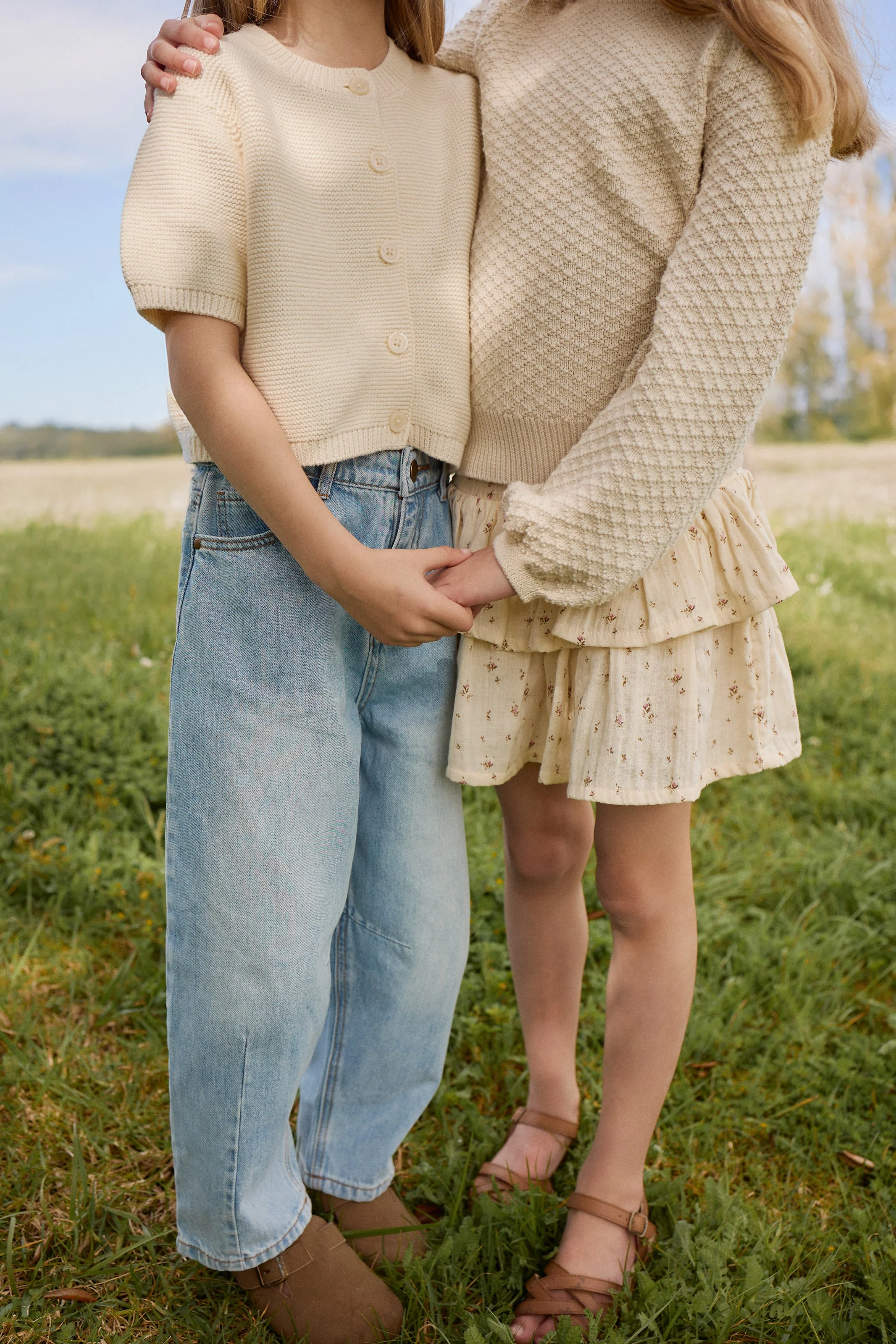Organic Cotton Muslin Samantha Skirt - Dina Antique - Image 3