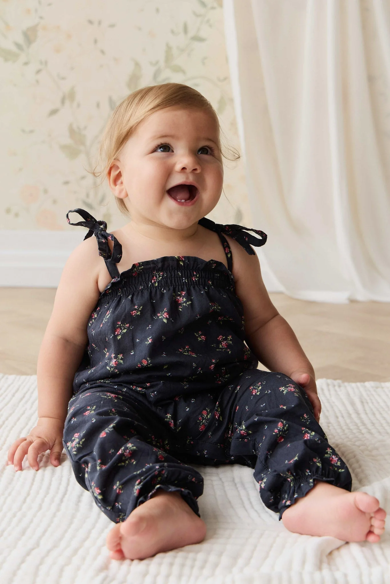 Organic Cotton Myla Jumpsuit - Bianca Noir - Image 2