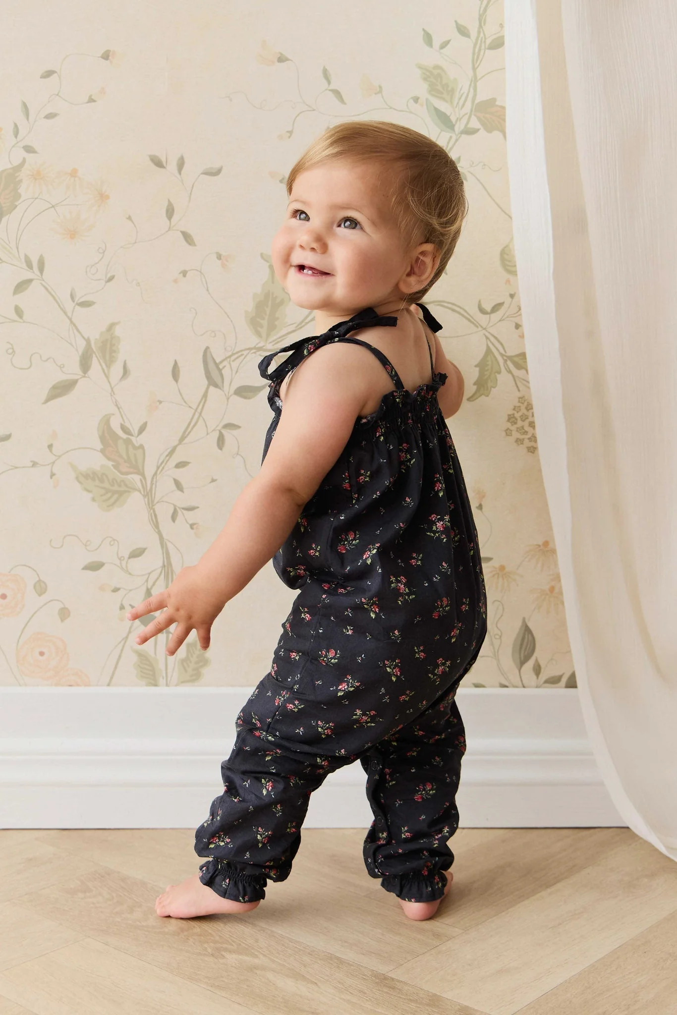 Organic Cotton Myla Jumpsuit - Bianca Noir - Image 5