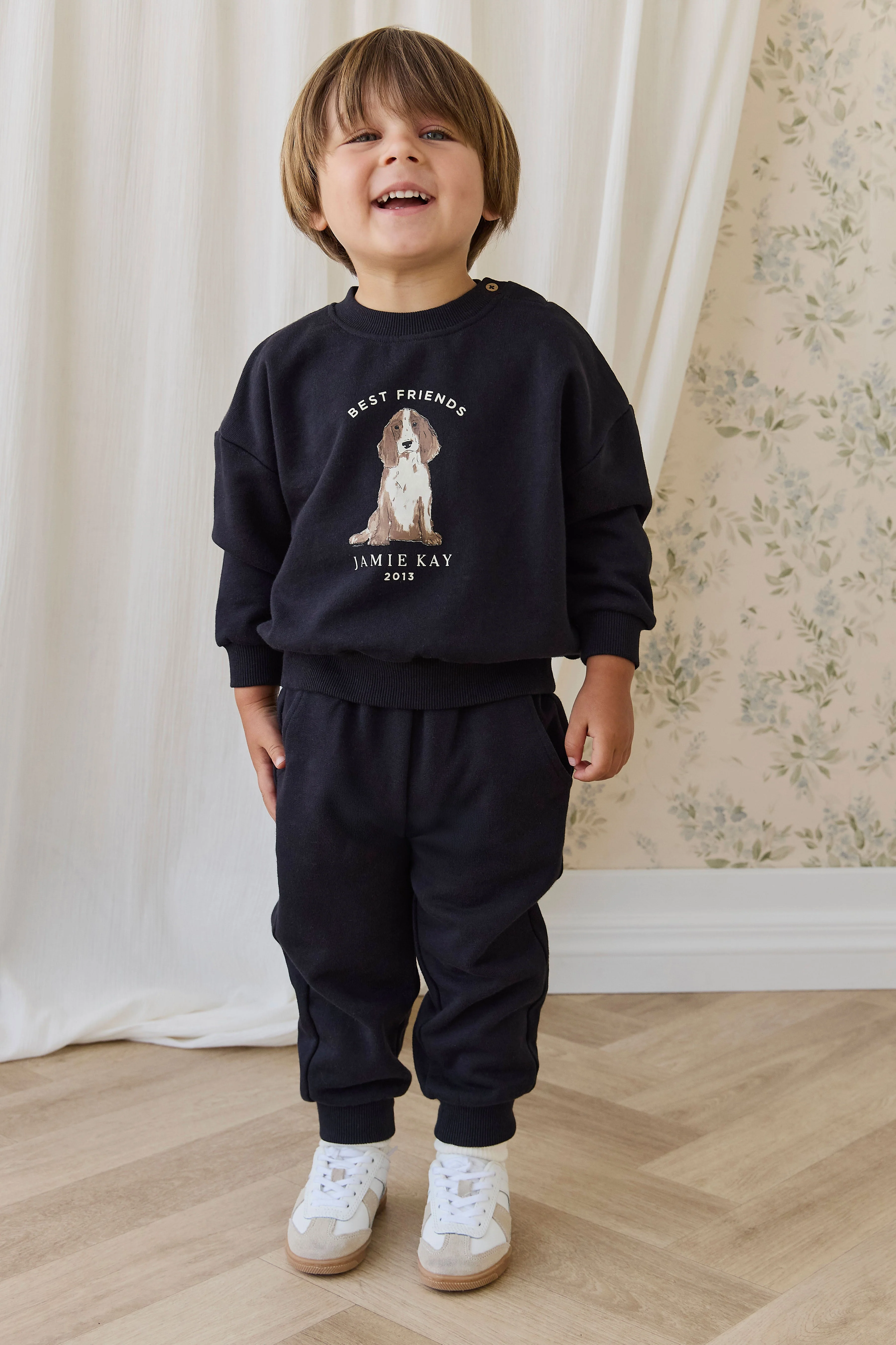 Organic Cotton Nash Sweatshirt-Eclipse Best Friends - Image 3