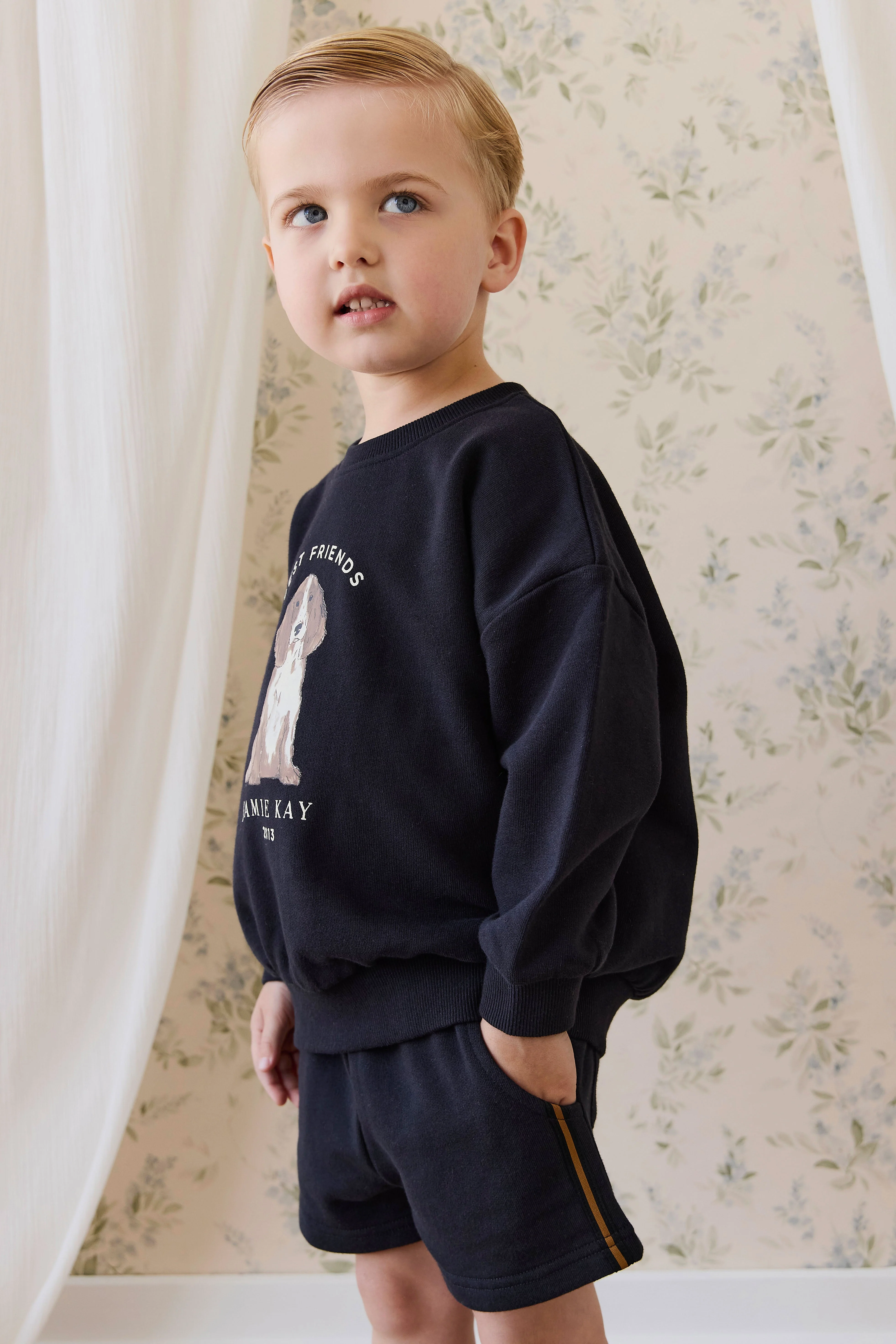 Organic Cotton Nash Sweatshirt-Eclipse Best Friends - Image 4
