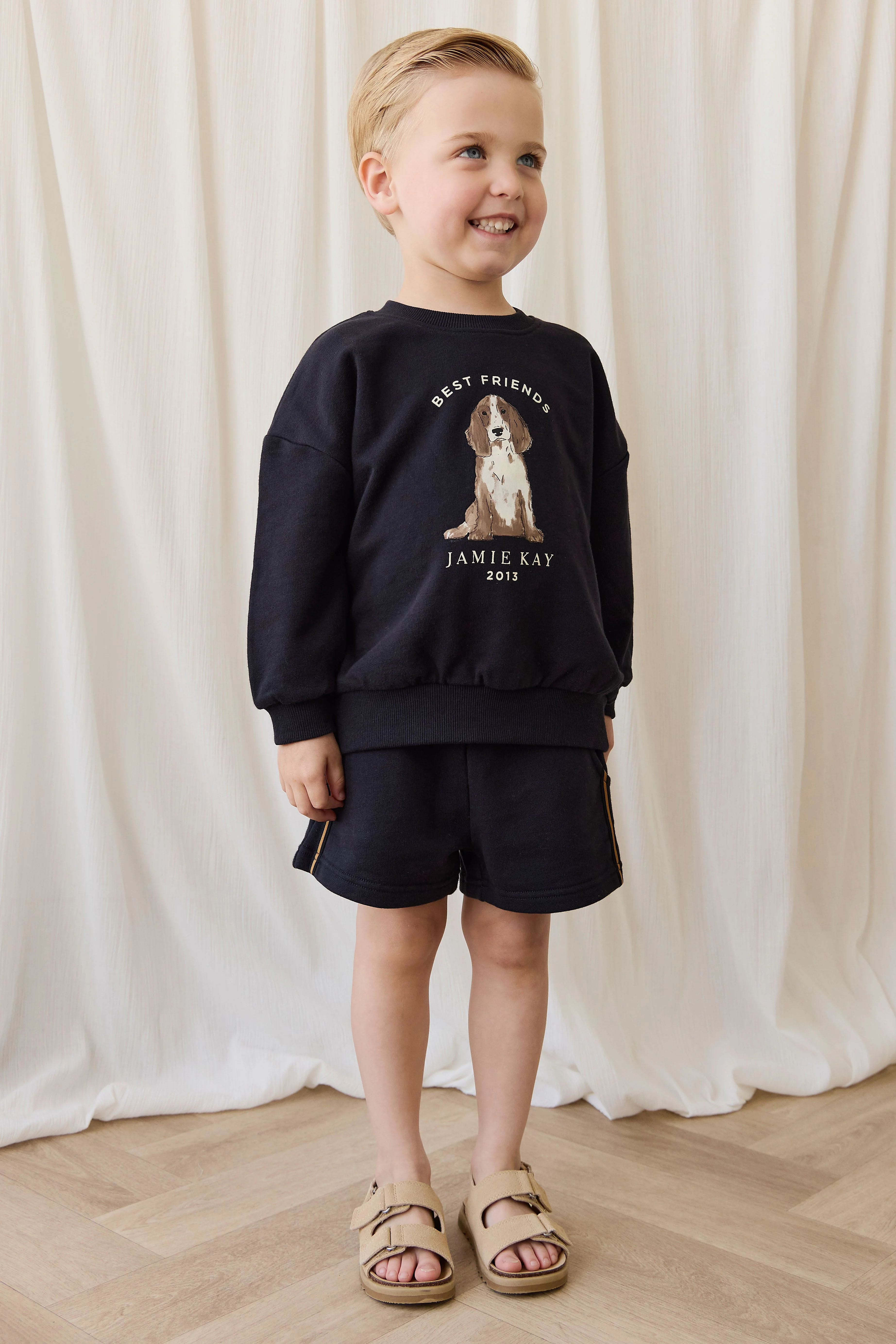 Organic Cotton Nash Sweatshirt-Eclipse Best Friends - Image 5