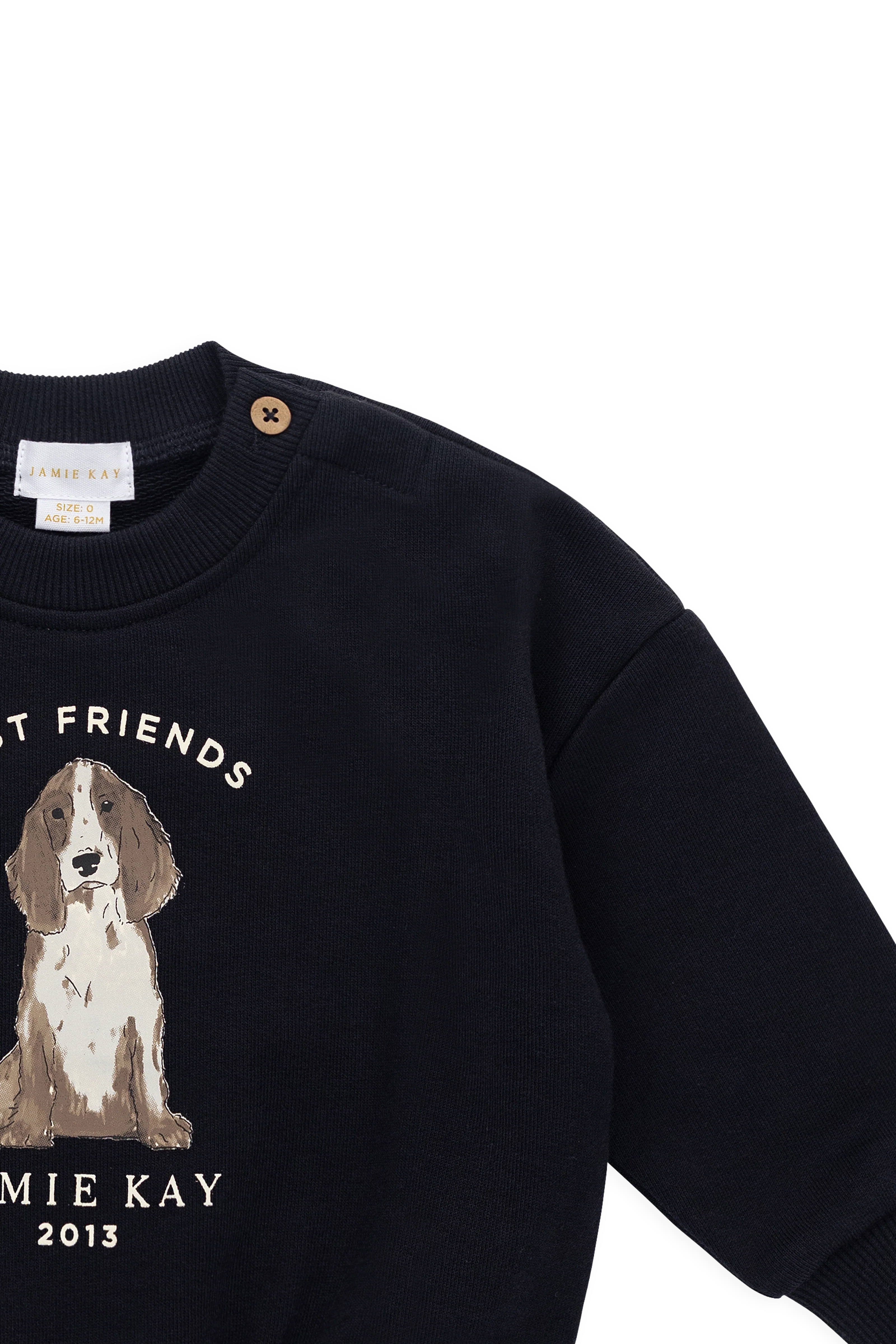 Organic Cotton Nash Sweatshirt-Eclipse Best Friends - Image 6