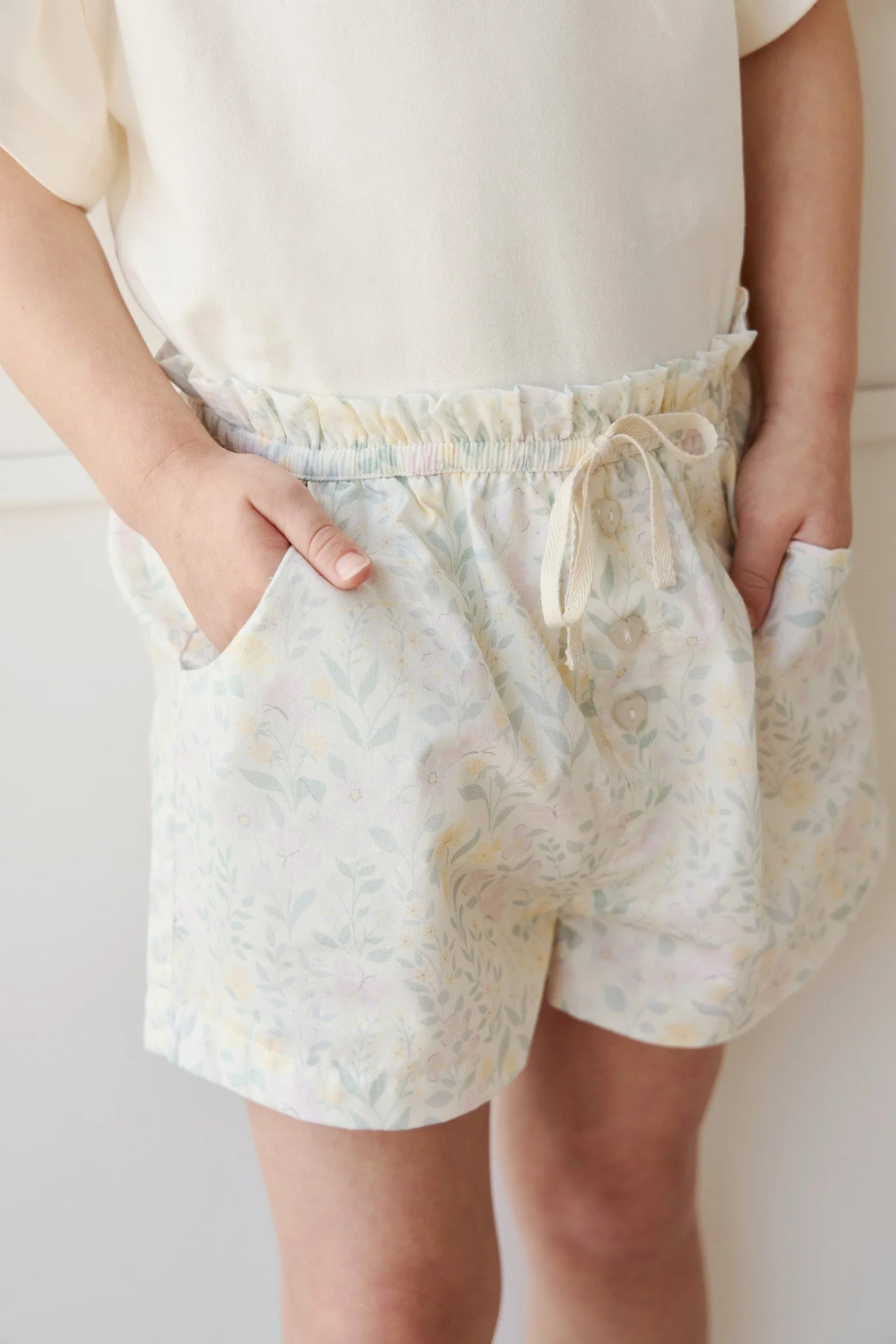Organic Cotton Neve Short - Daphne Egret - Image 2