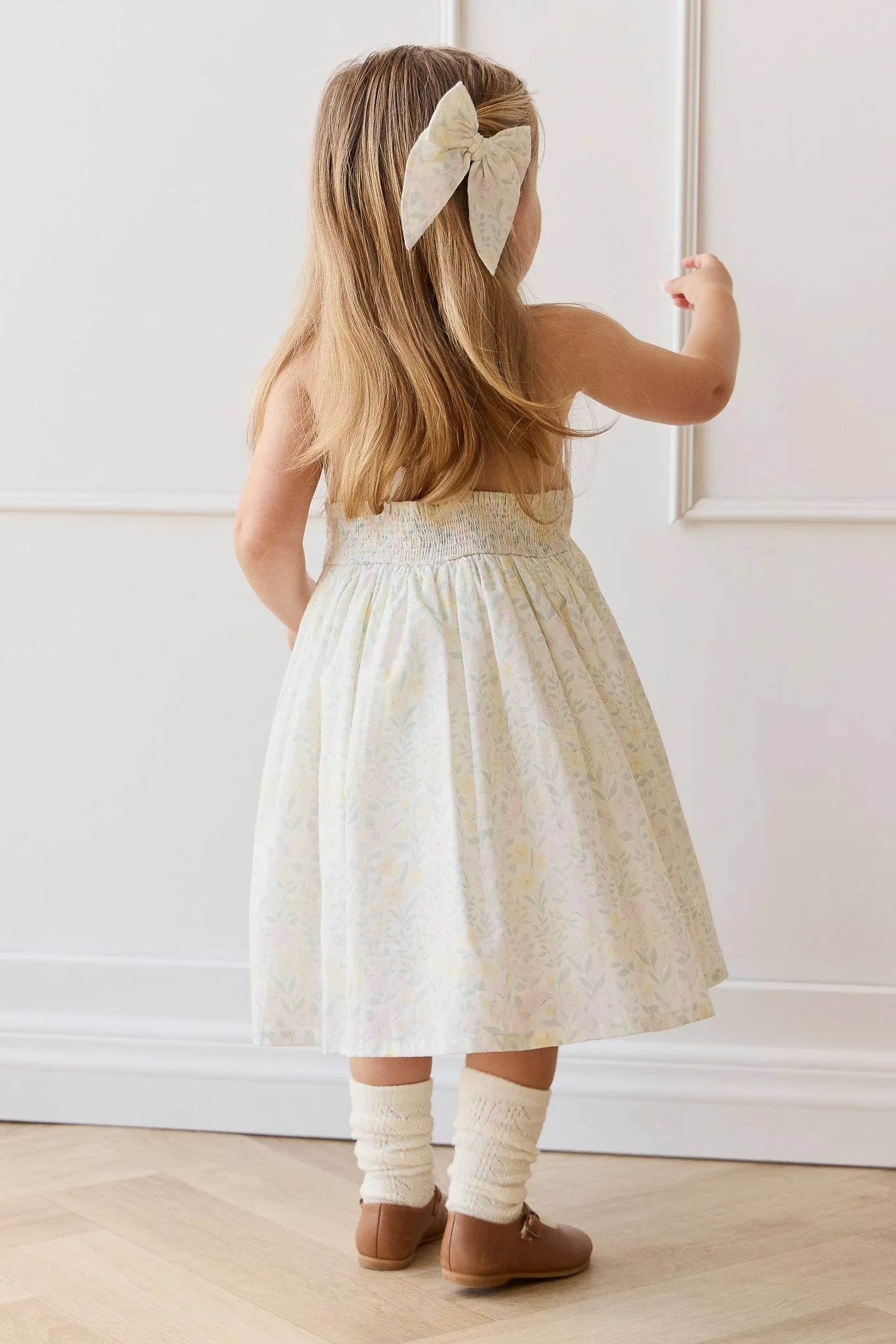 Organic Cotton Pippa Dress - Daphne Egret - Image 7