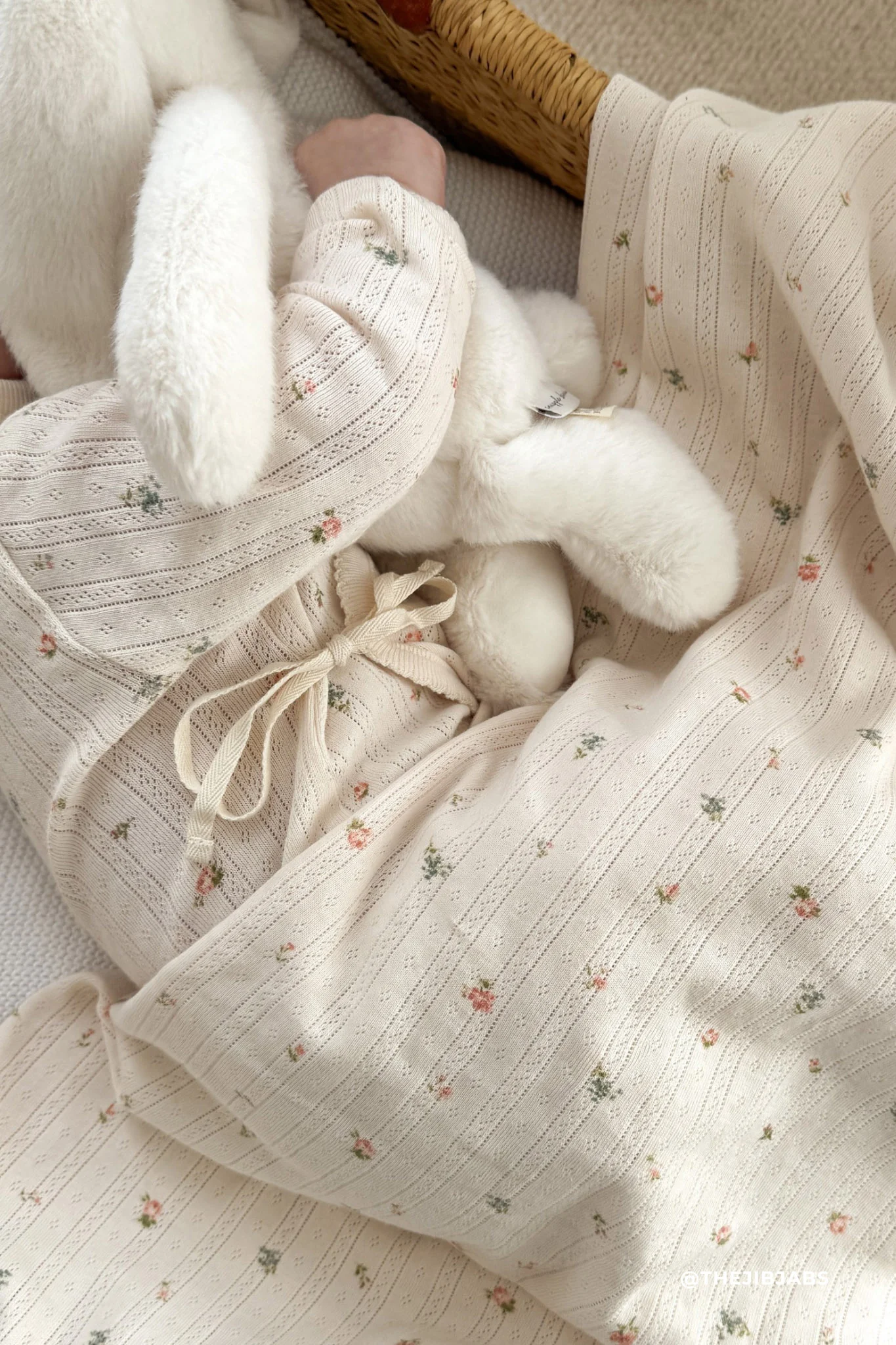 Organic Cotton Pointelle Estelle Onepiece - Sweet Magnolia Simple - Image 2