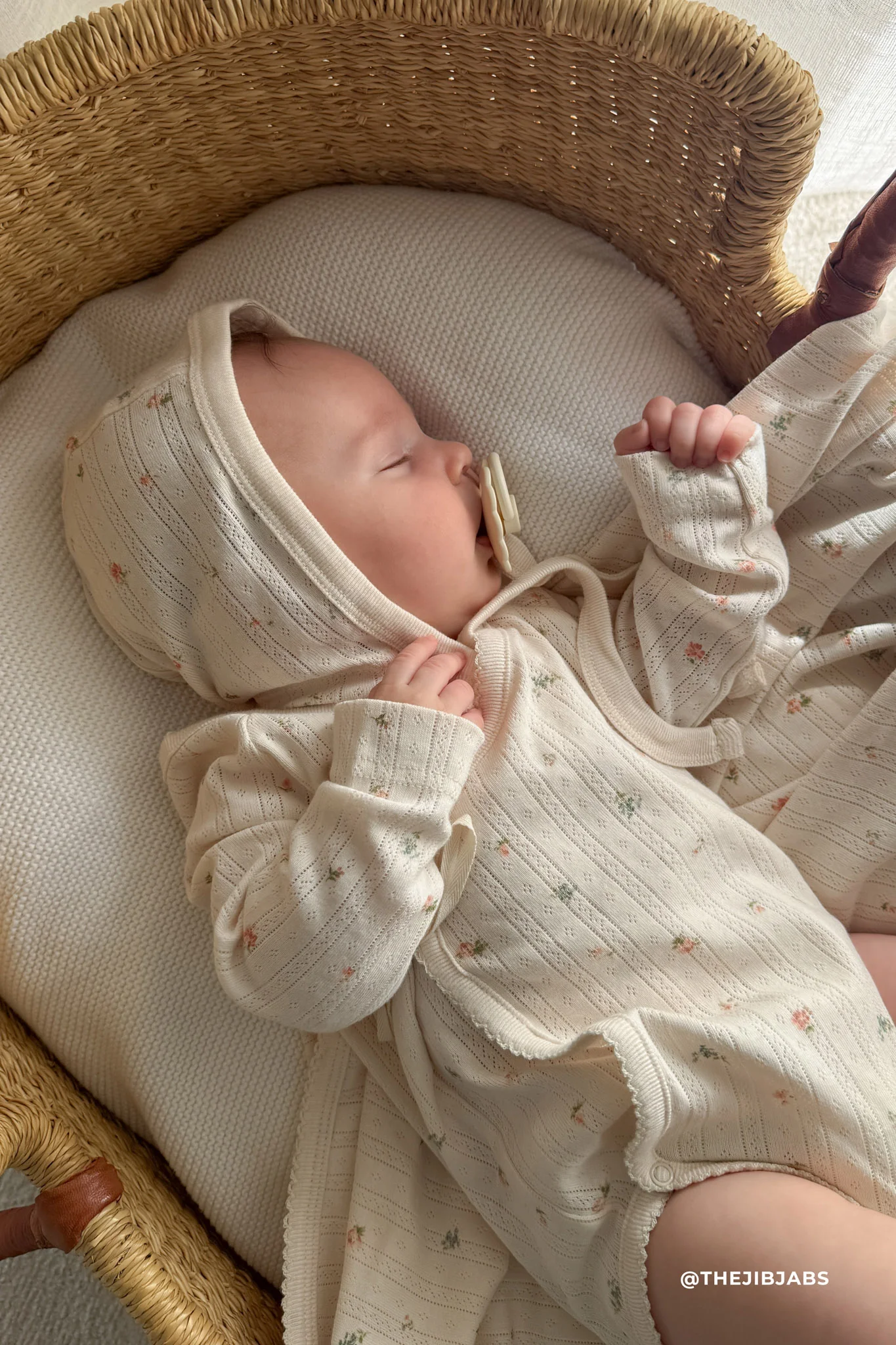 Organic Cotton Pointelle Marina Bodysuit - Sweet Magnolia Simple - Image 5