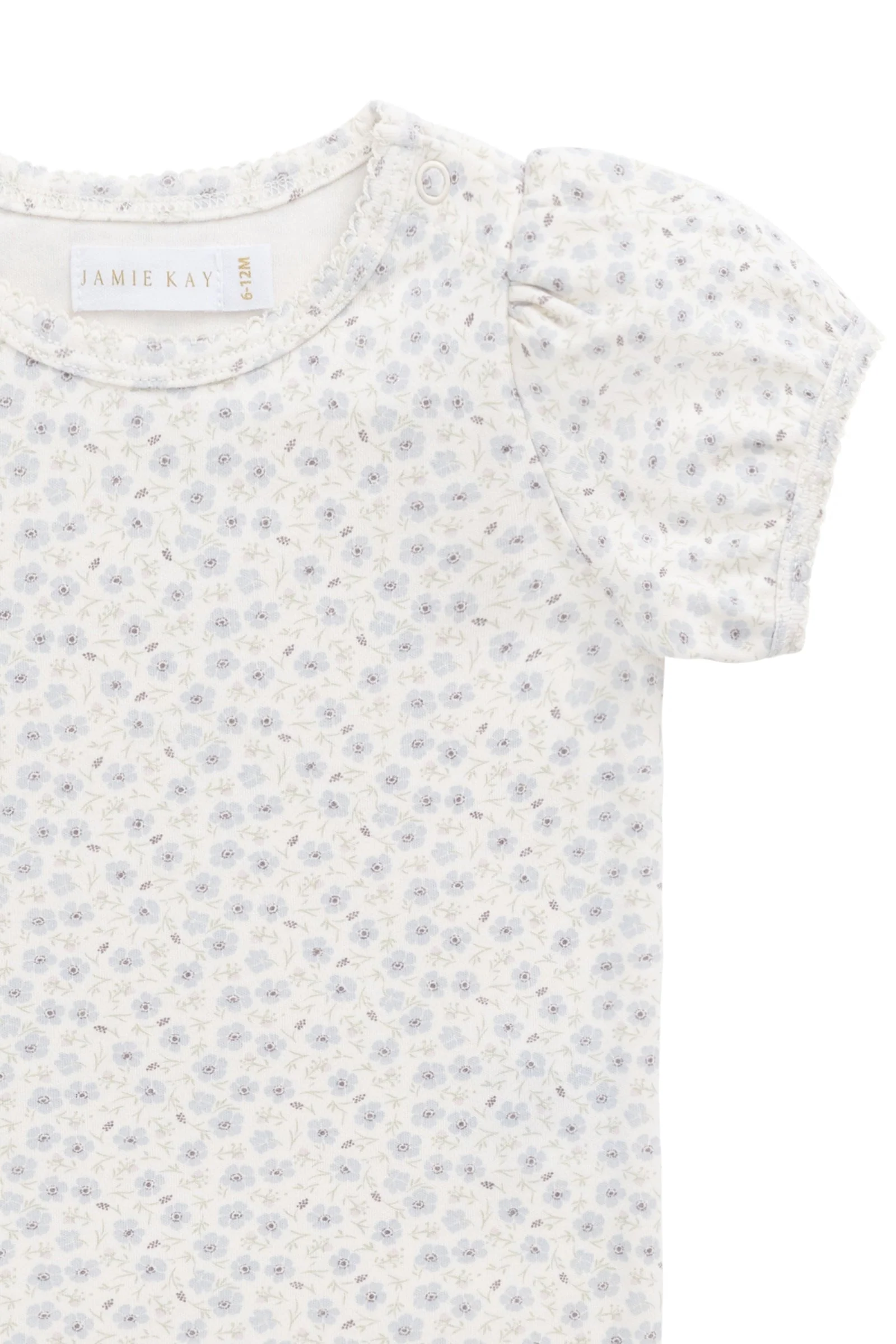 Organic Cotton Prarie Top - Penelope Evening Haze - Image 6