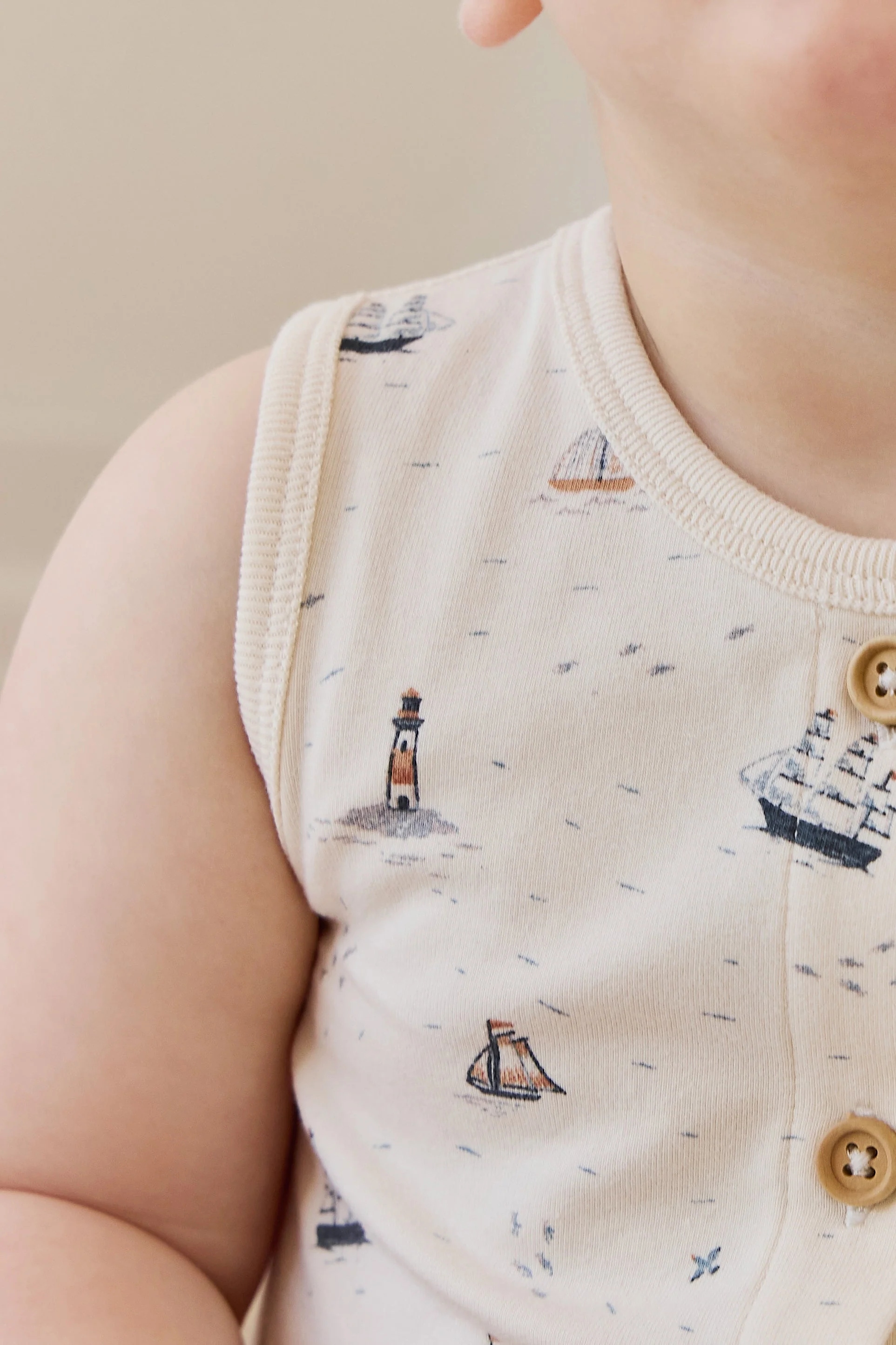 Organic Cotton Rupert Onepiece-Sailing Day - Image 4