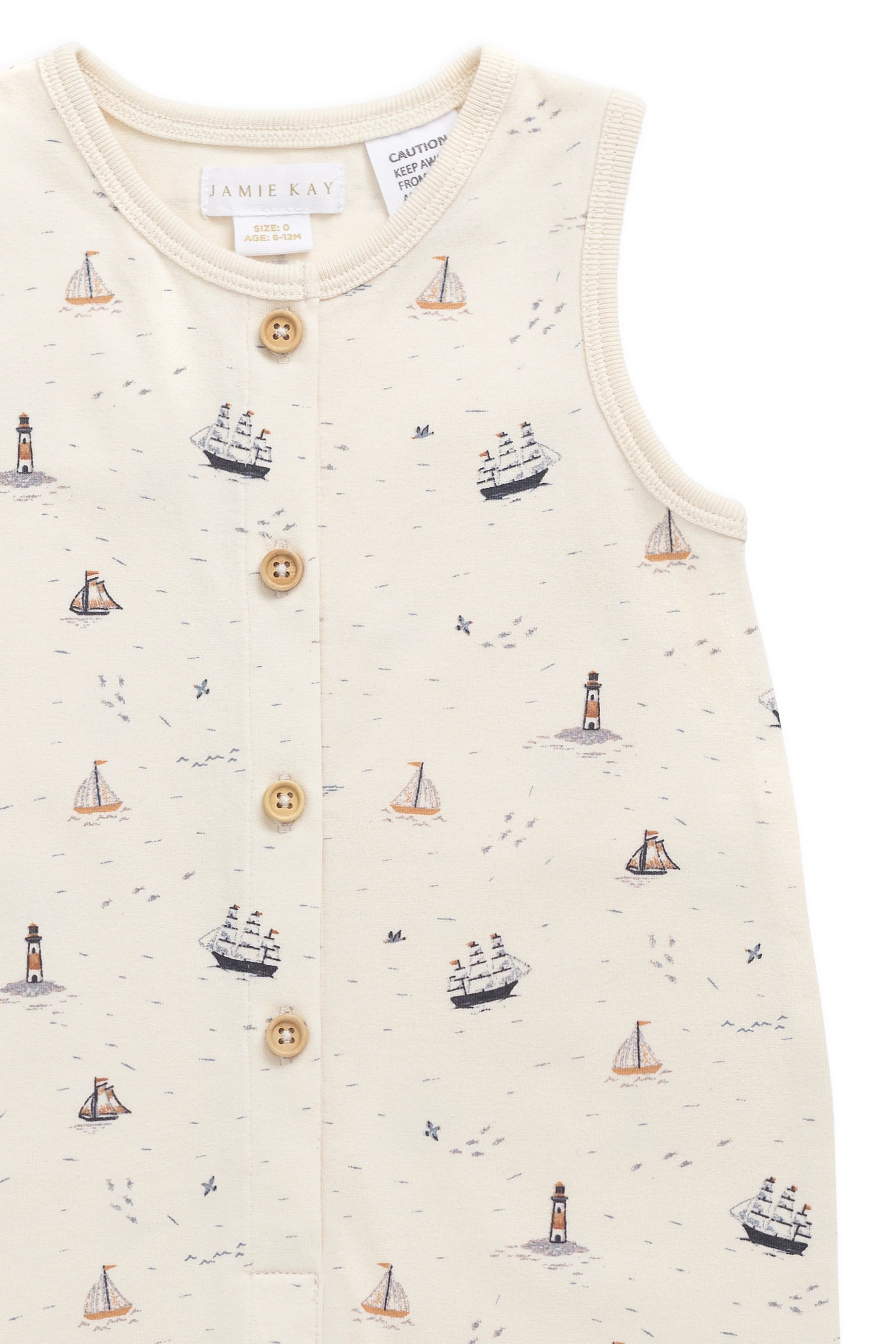 Organic Cotton Rupert Onepiece-Sailing Day - Image 7