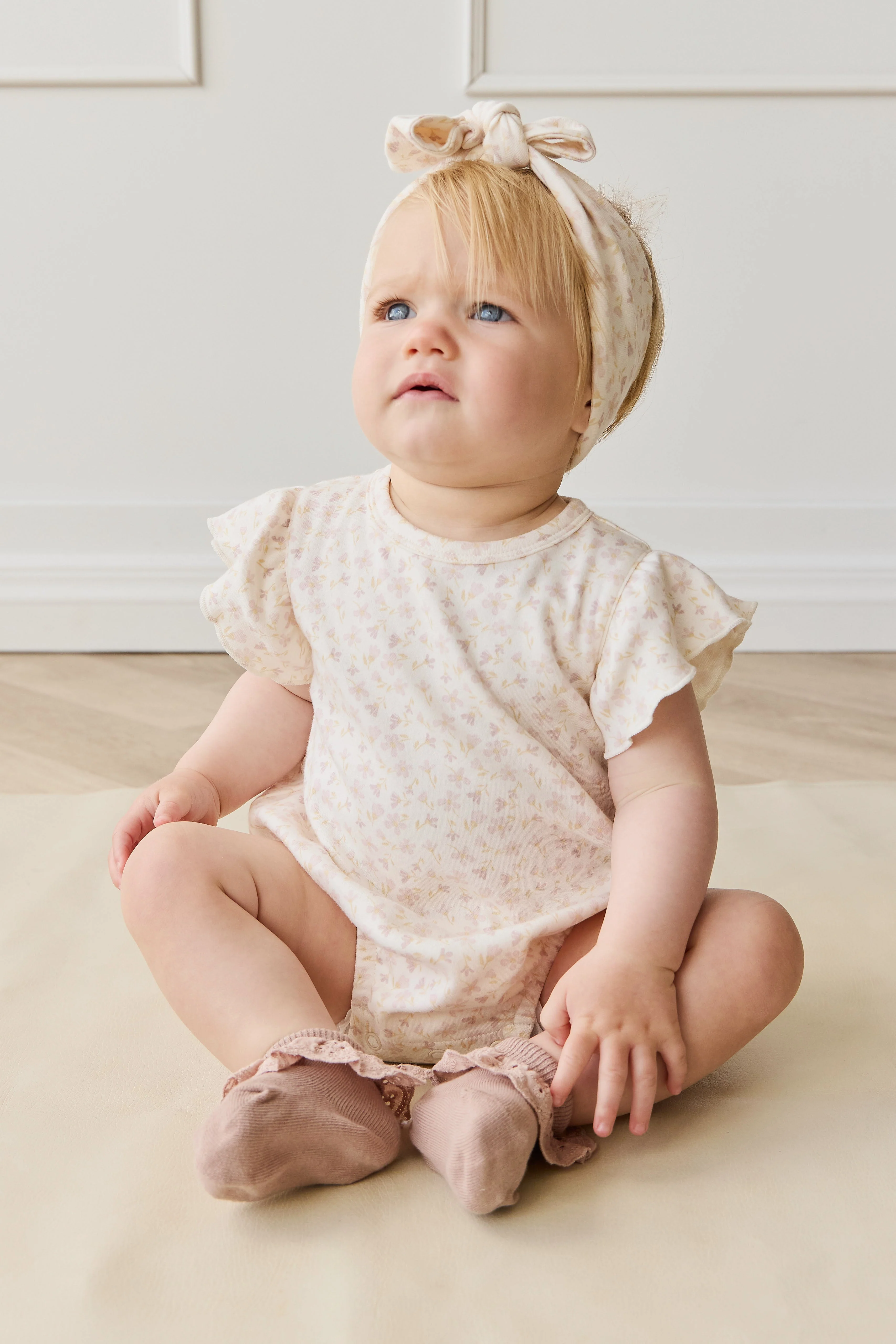 Organic Cotton Sage Onepiece - Aries Mauve - Image 6