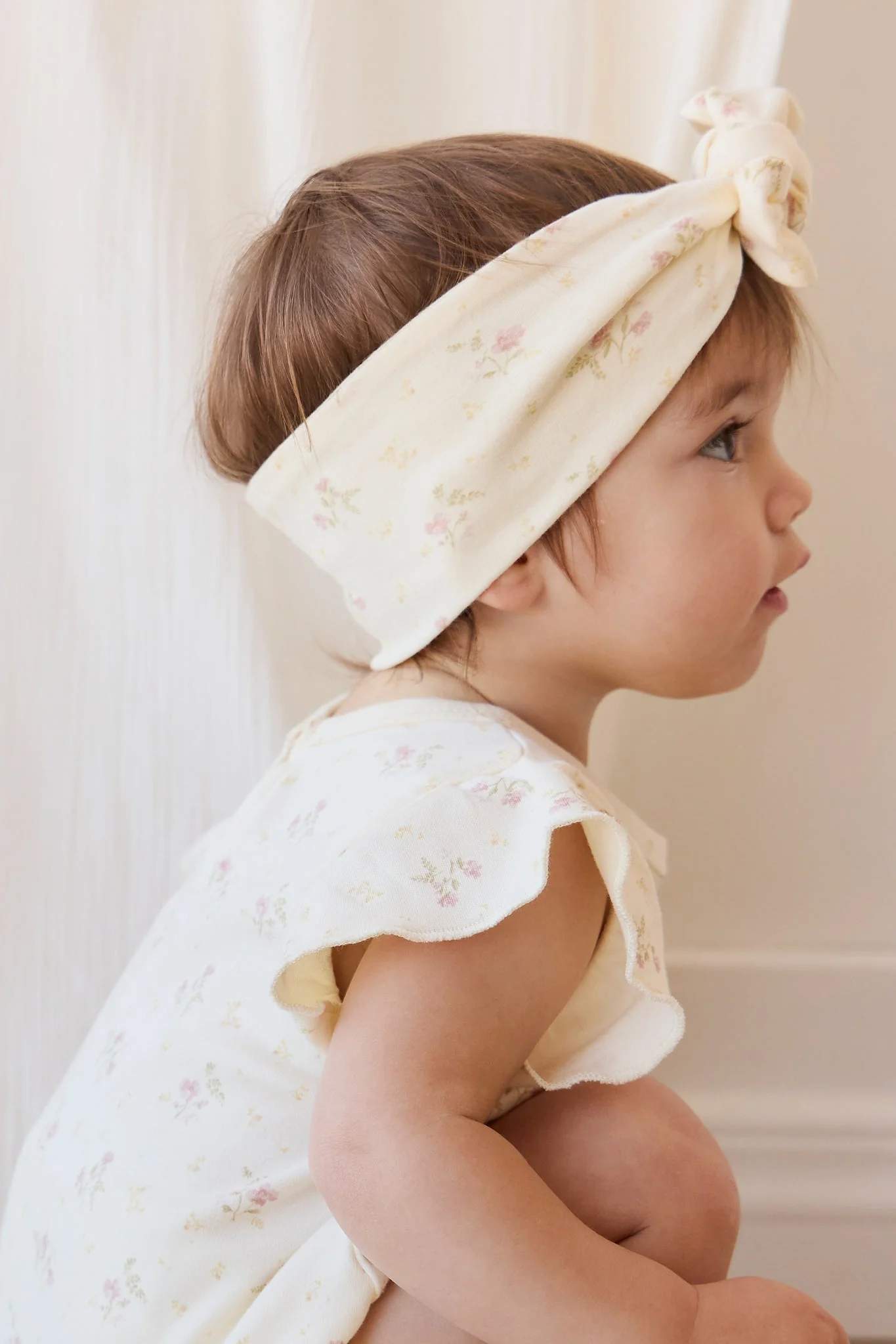 Organic Cotton Sage Onepiece - Thelma Parchment - Image 3