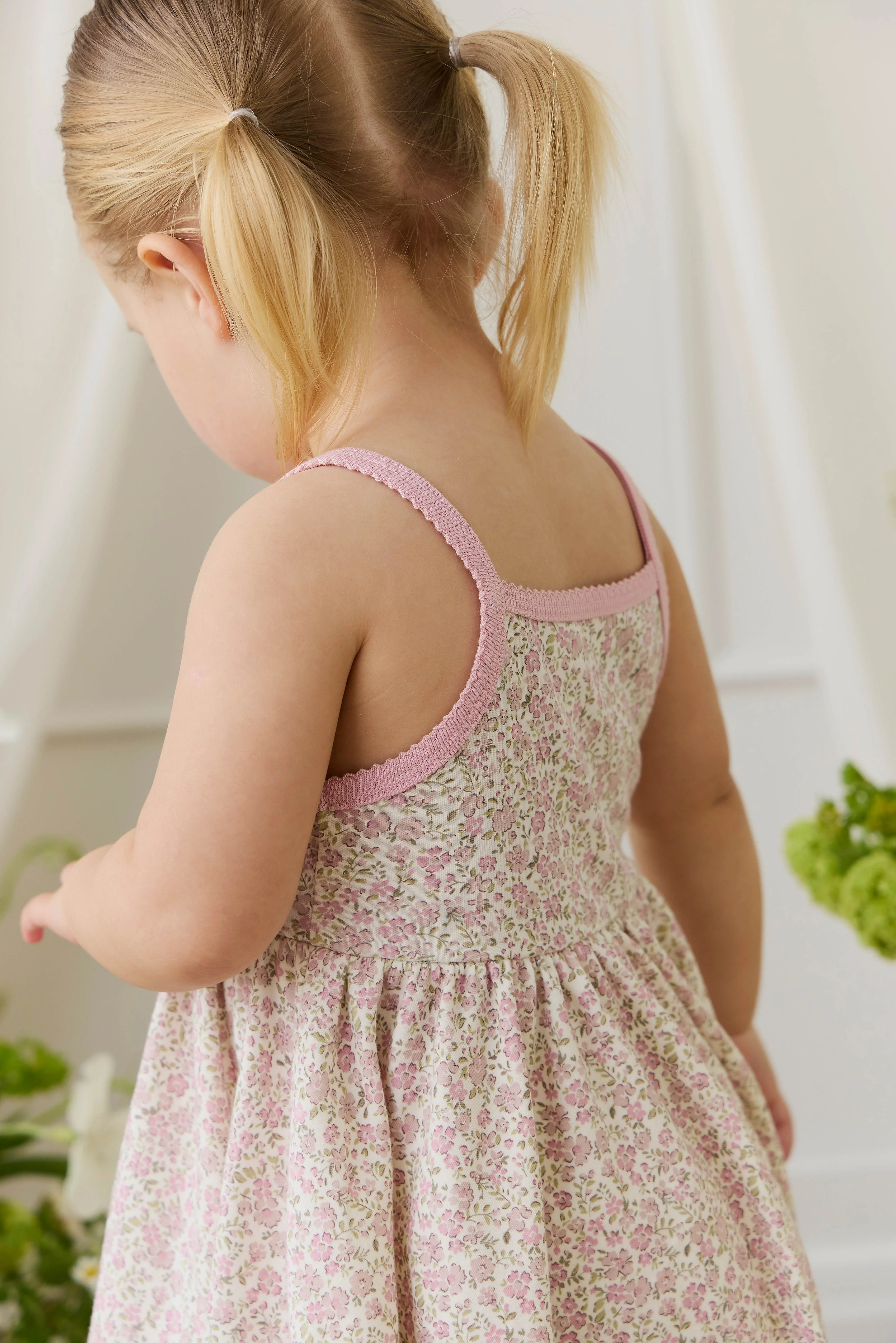 Organic Cotton Samantha Dress - Tully Mauve - Image 10