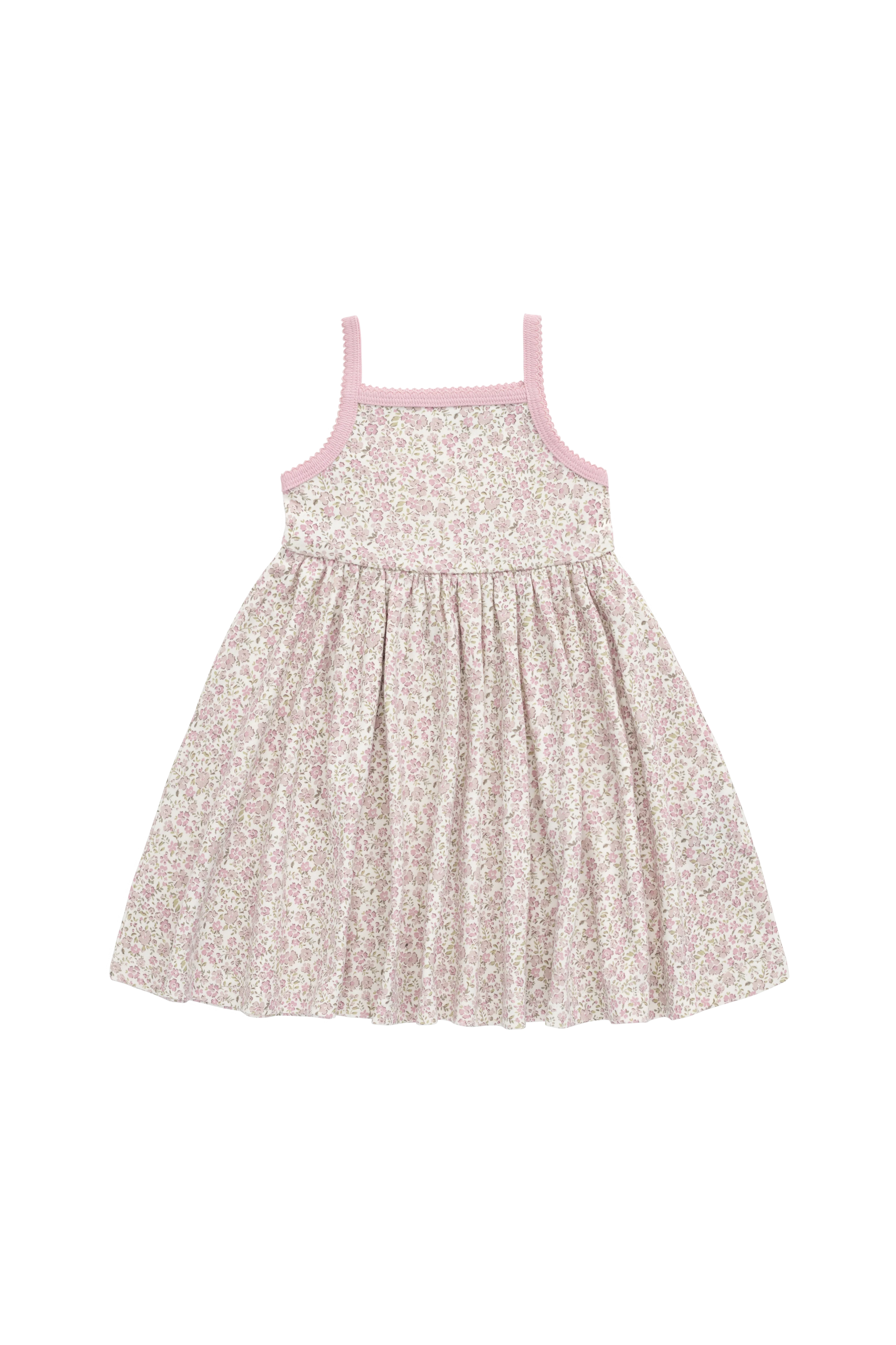 Organic Cotton Samantha Dress - Tully Mauve - Image 2