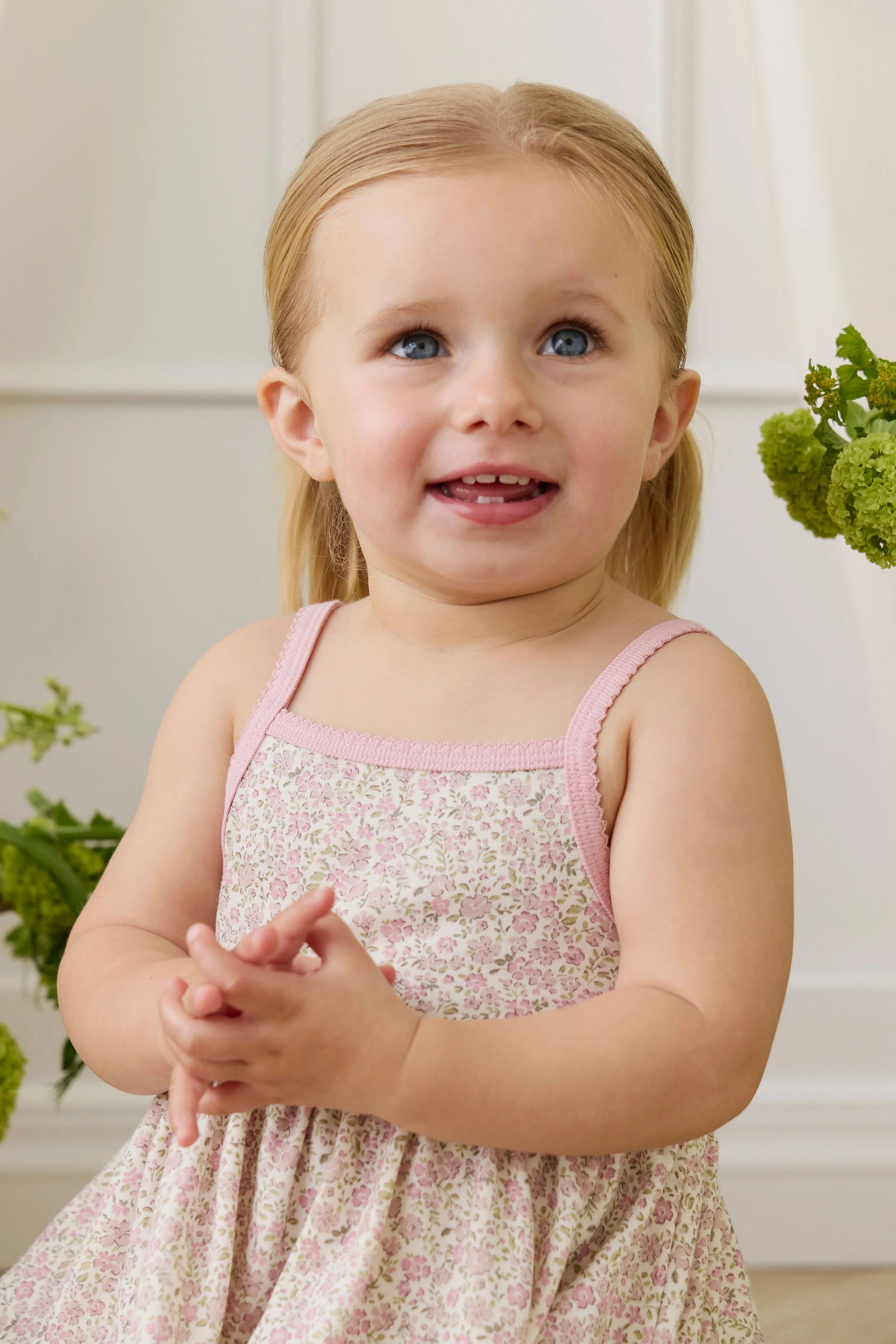 Organic Cotton Samantha Dress - Tully Mauve - Image 4