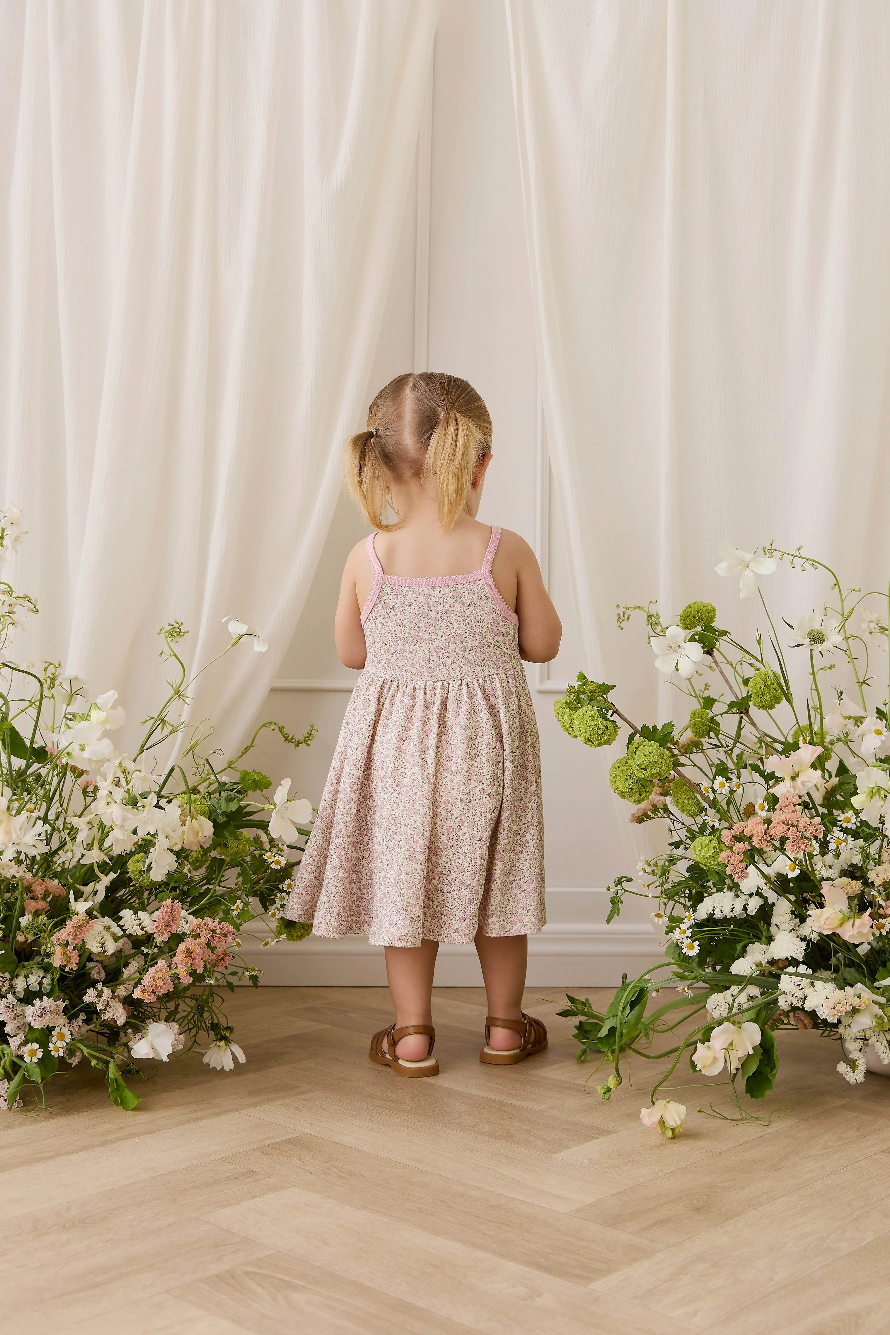 Organic Cotton Samantha Dress - Tully Mauve - Image 5