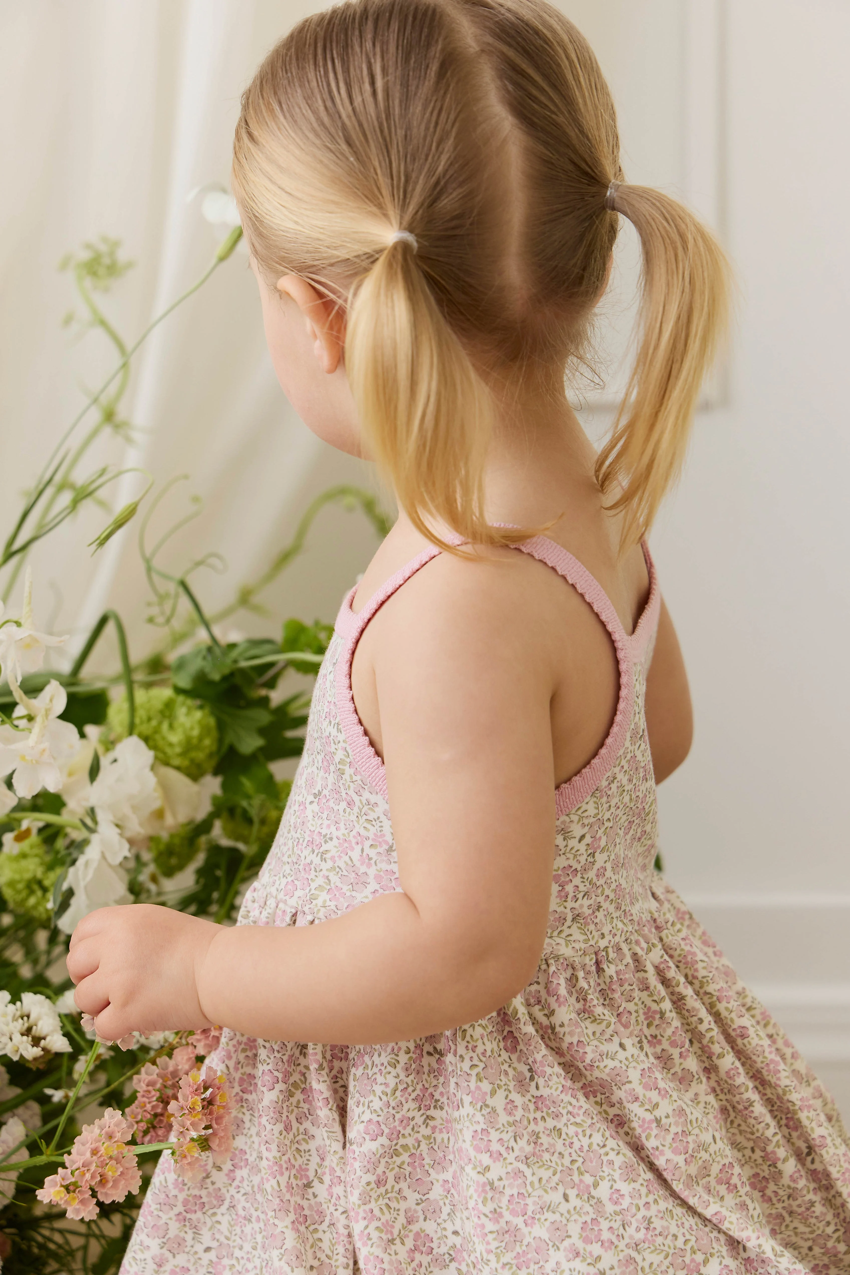 Organic Cotton Samantha Dress - Tully Mauve - Image 6