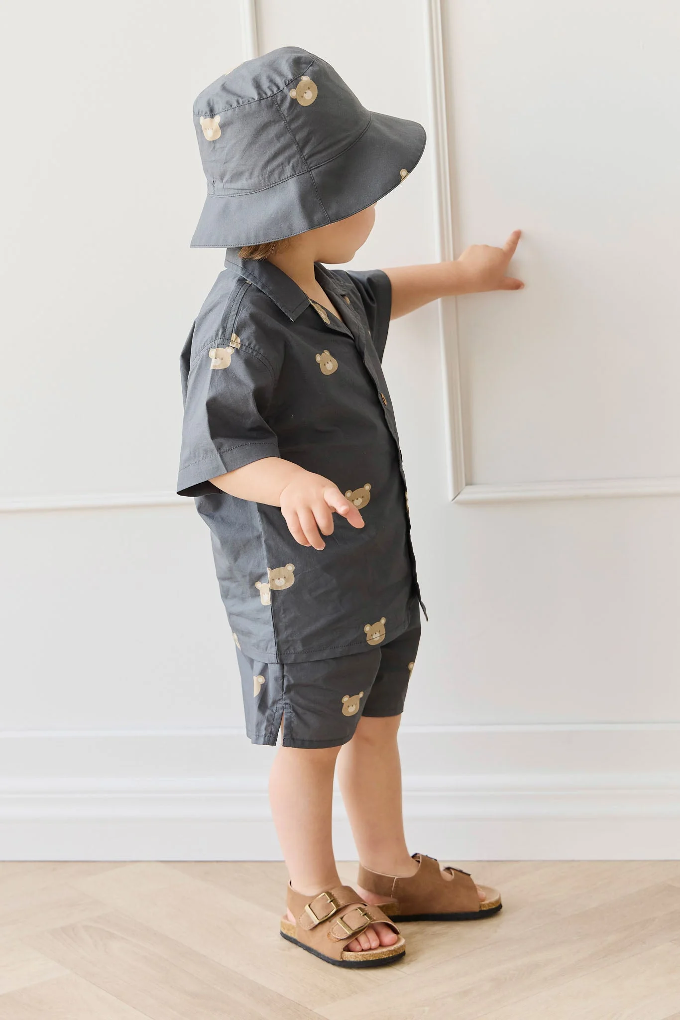 Organic Cotton Silas Shirt - Bobby Bears Shadow - Image 4