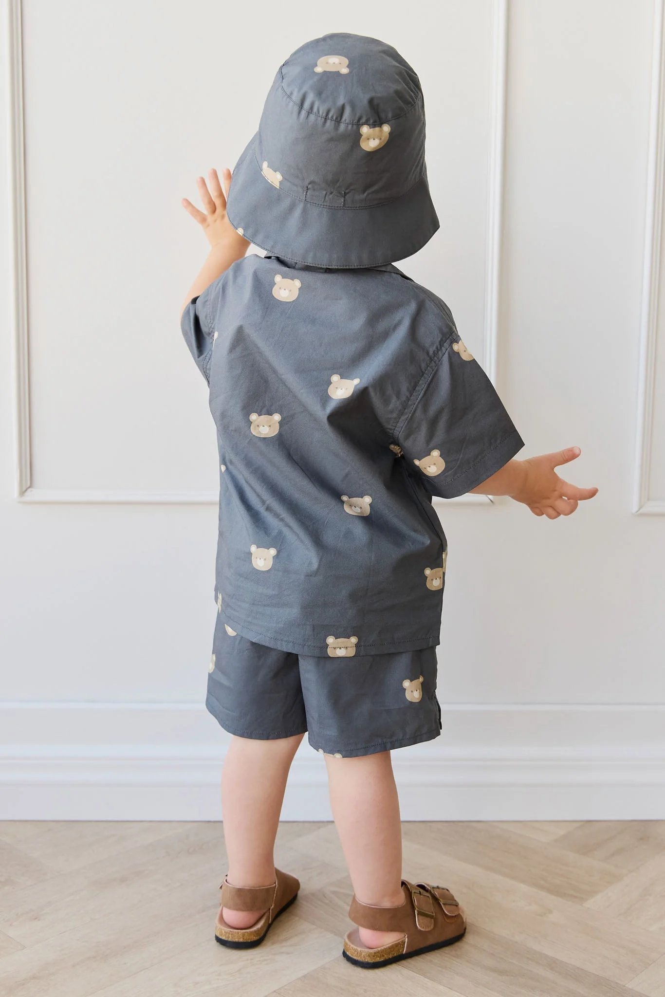 Organic Cotton Silas Short - Bobby Bears Shadow - Image 4