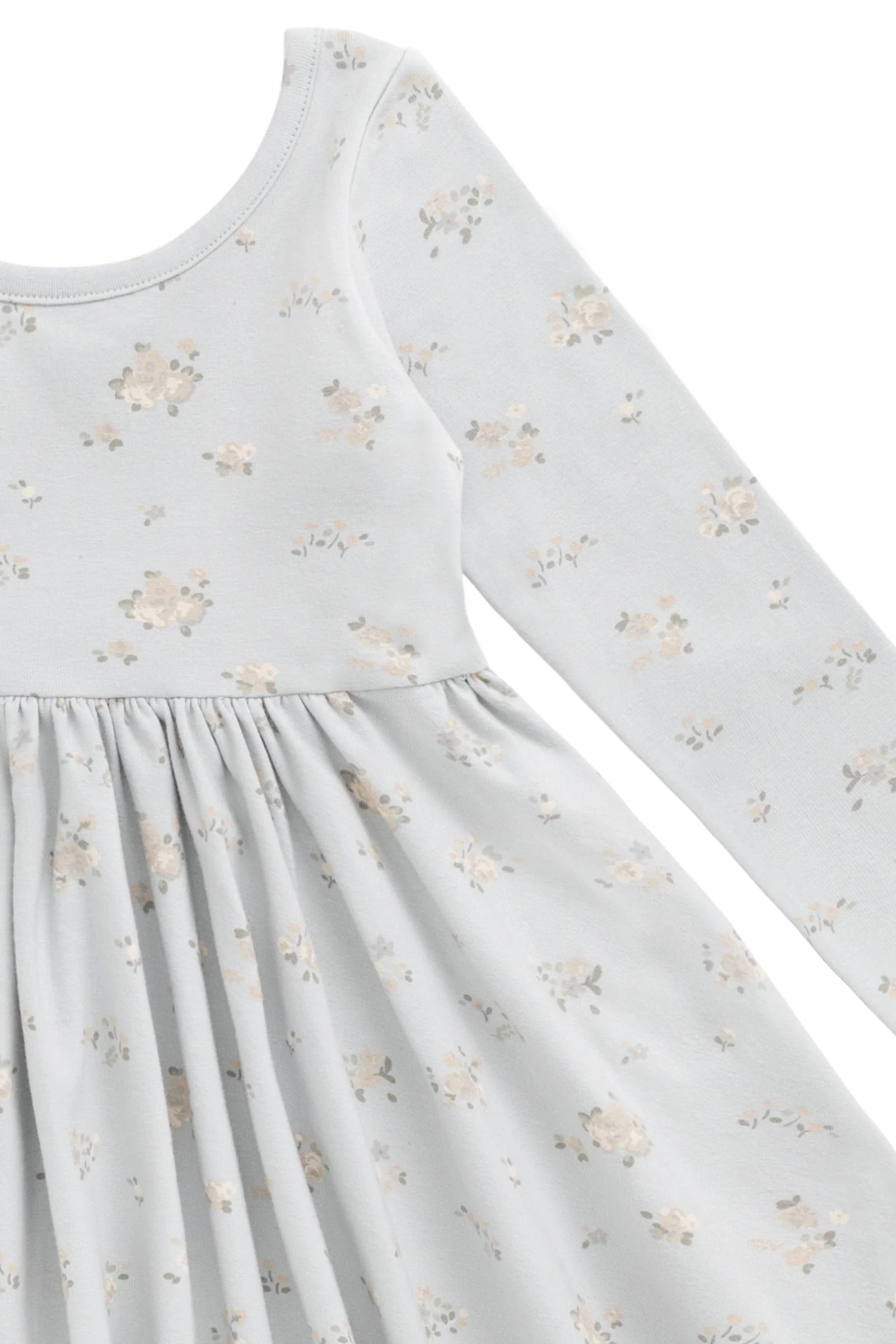 Organic Cotton Tallulah Dress - Petite Fleur Blue - Image 5