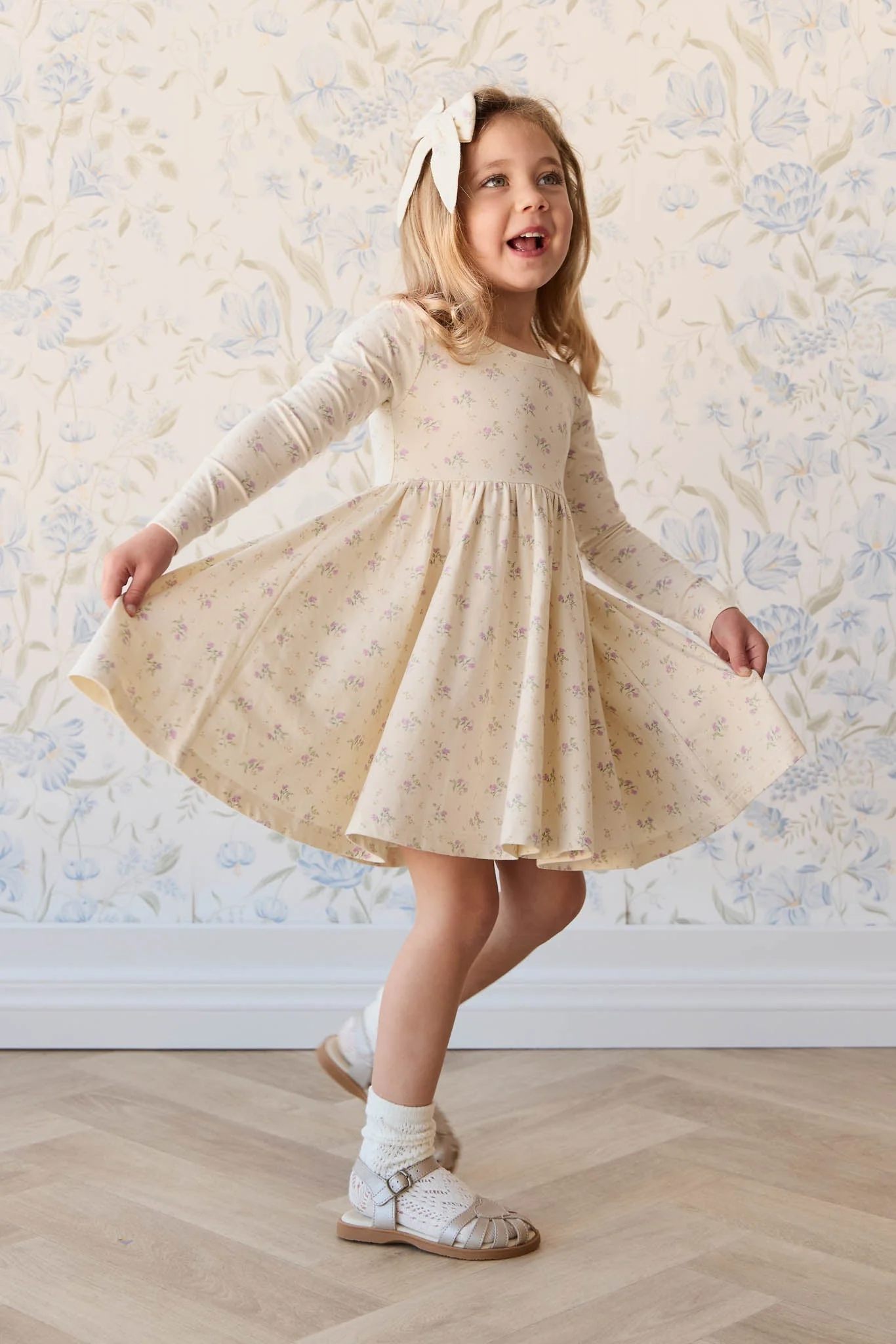Organic Cotton Tallulah Dress - Thelma Orchid - Image 3