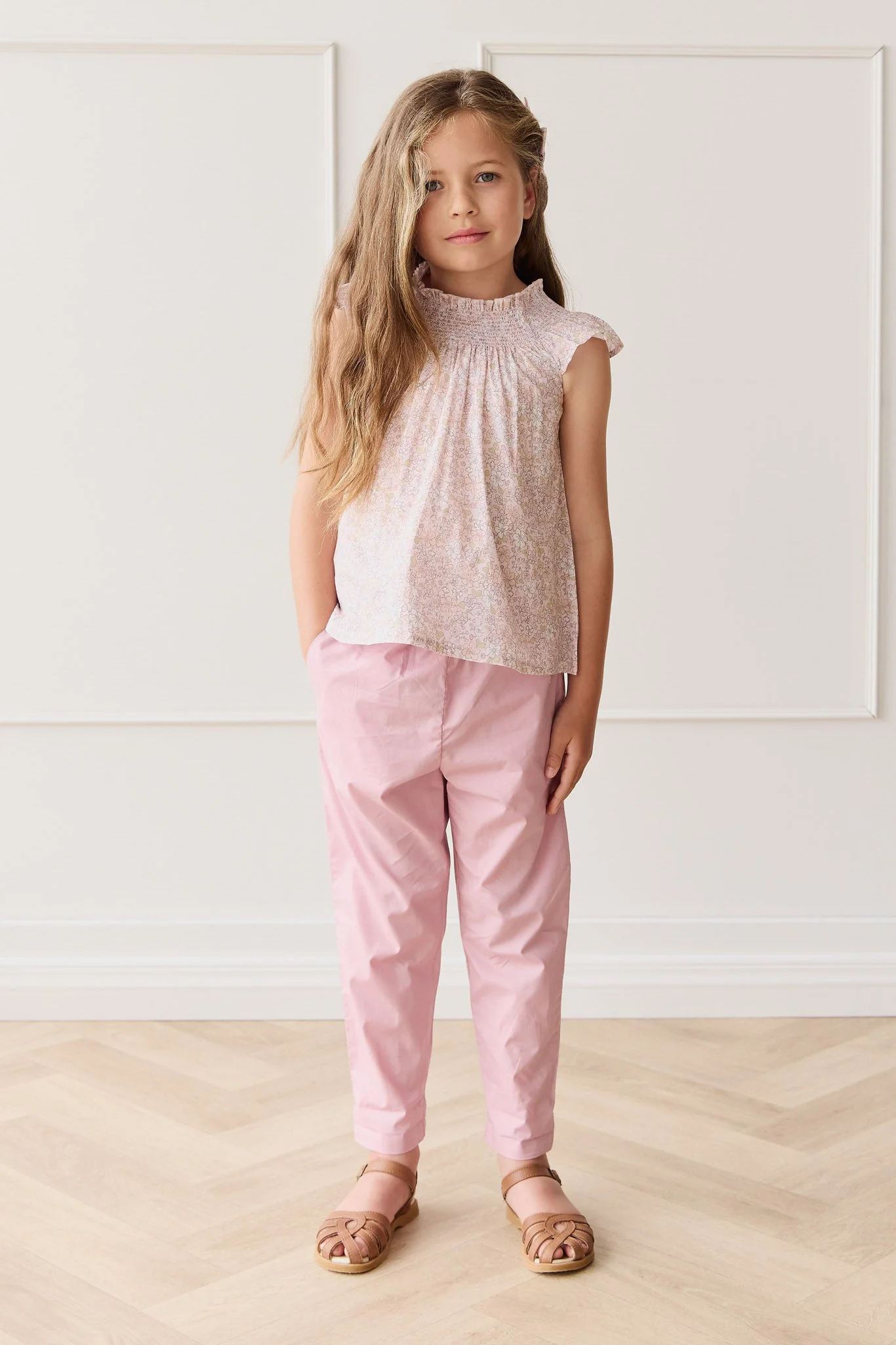 Organic Cotton Tamara Top - Chloe Mauve - Image 3