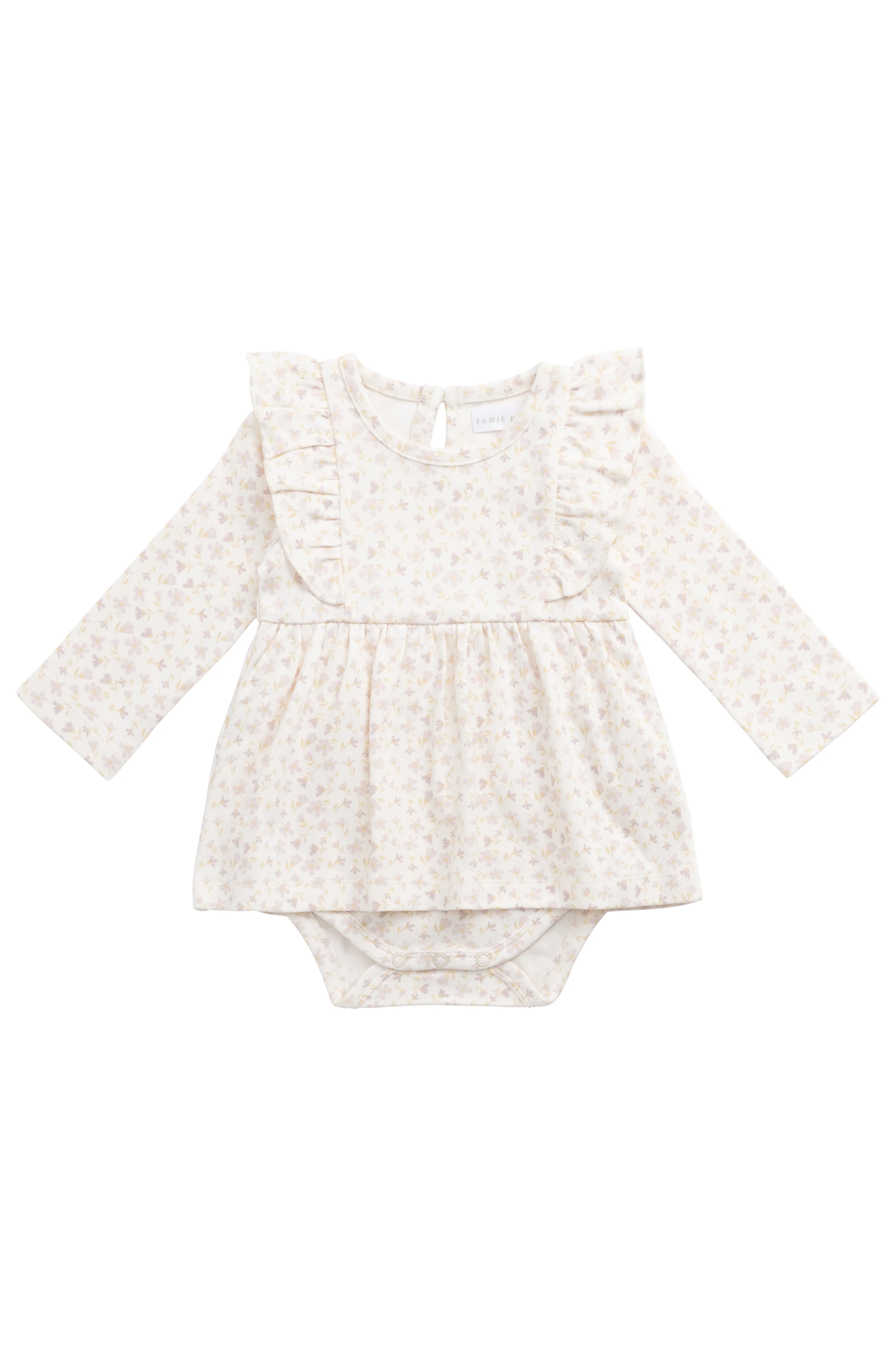 Organic Cotton Vivienne Playsuit - Aries Mauve - Image 2