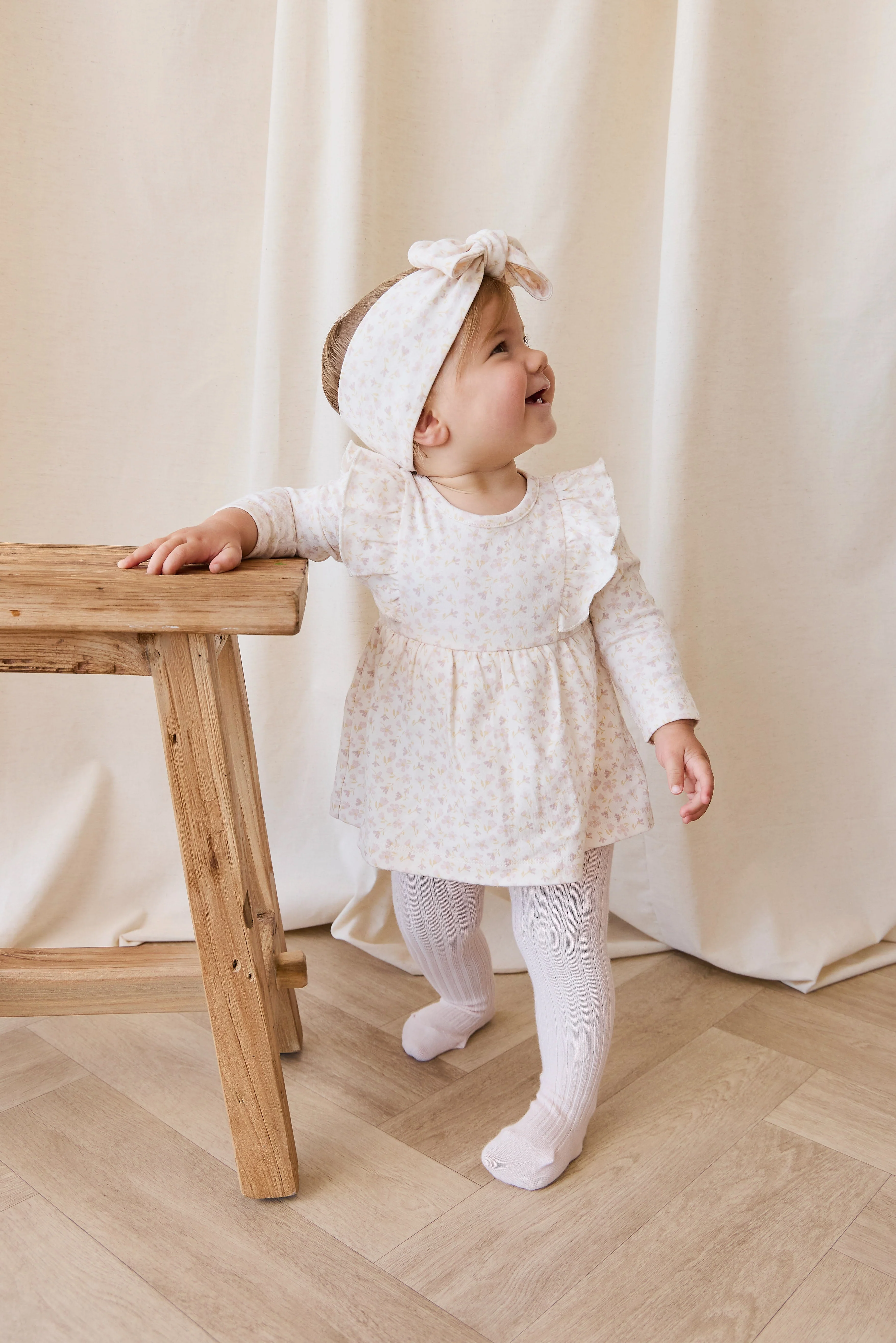 Organic Cotton Vivienne Playsuit - Aries Mauve - Image 3