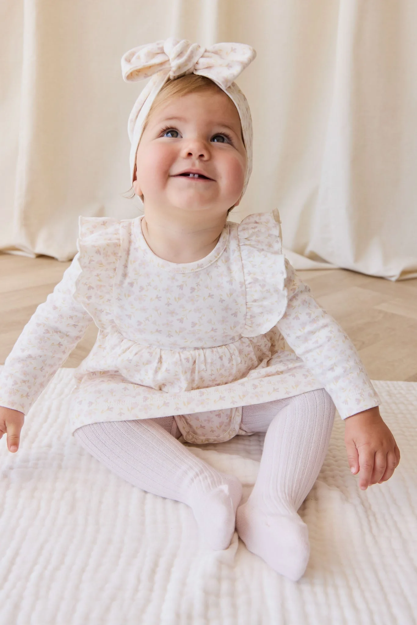 Organic Cotton Vivienne Playsuit - Aries Mauve - Image 4