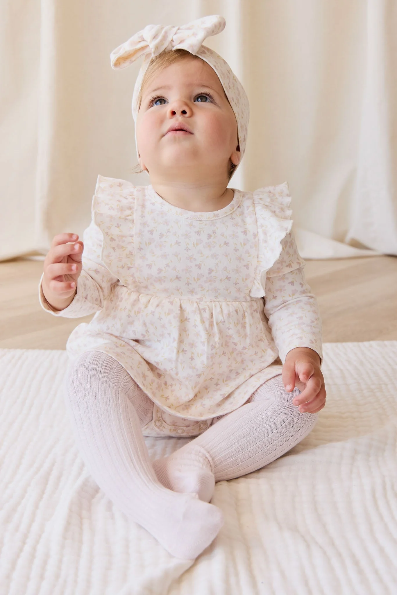 Organic Cotton Vivienne Playsuit - Aries Mauve - Image 5