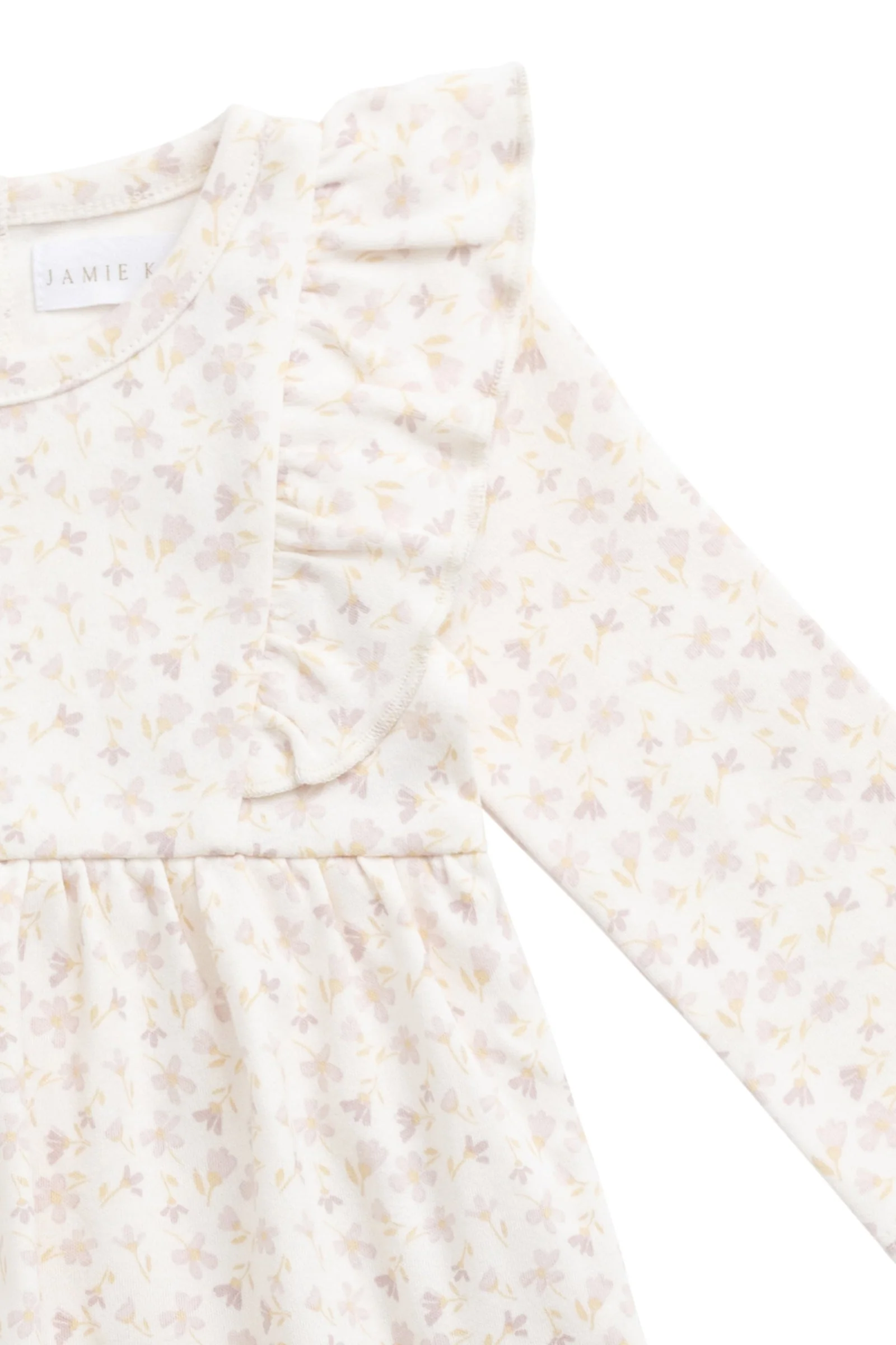 Organic Cotton Vivienne Playsuit - Aries Mauve - Image 7