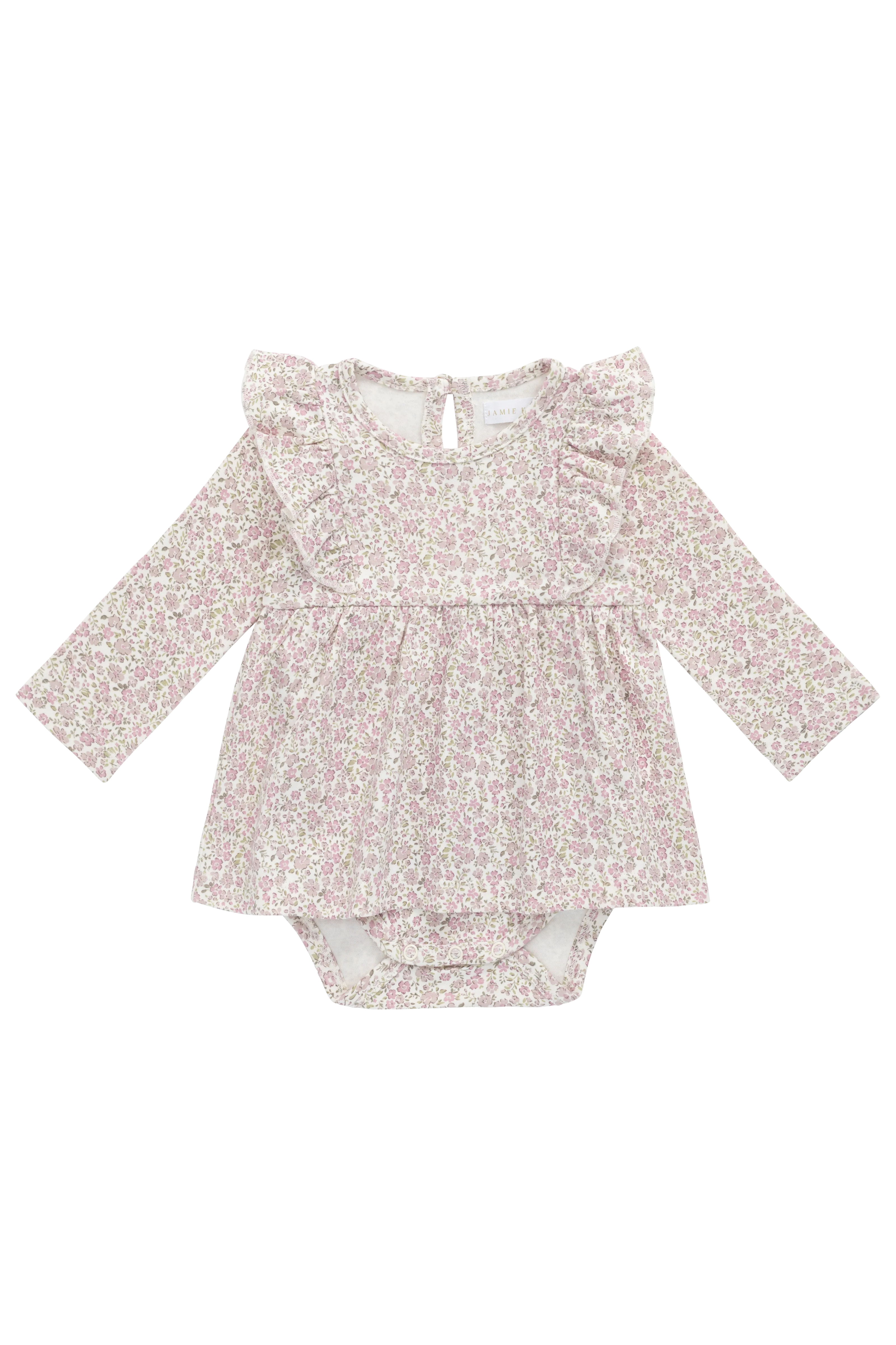 Organic Cotton Vivienne Playsuit - Tully Mauve - Image 2