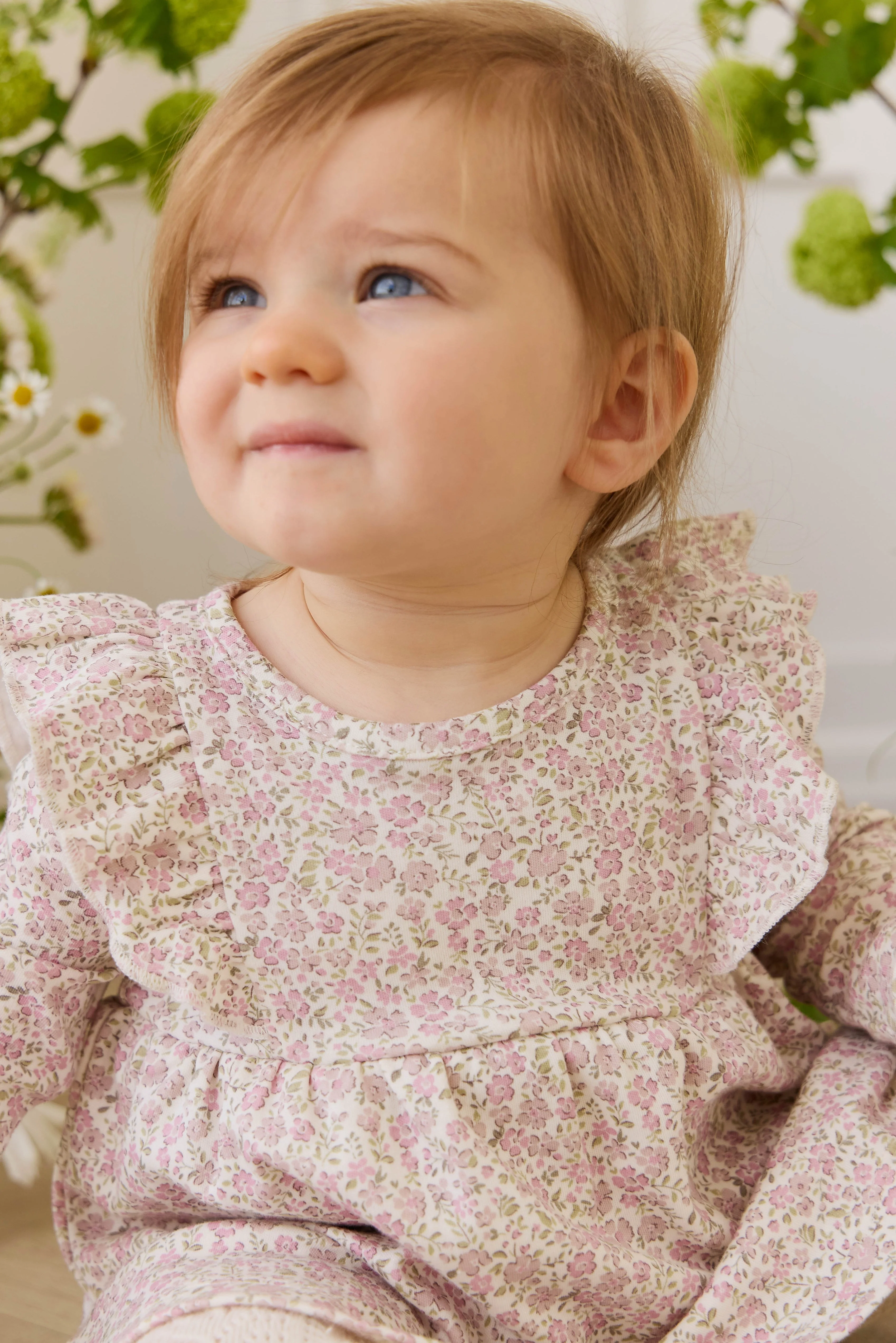 Organic Cotton Vivienne Playsuit - Tully Mauve - Image 4