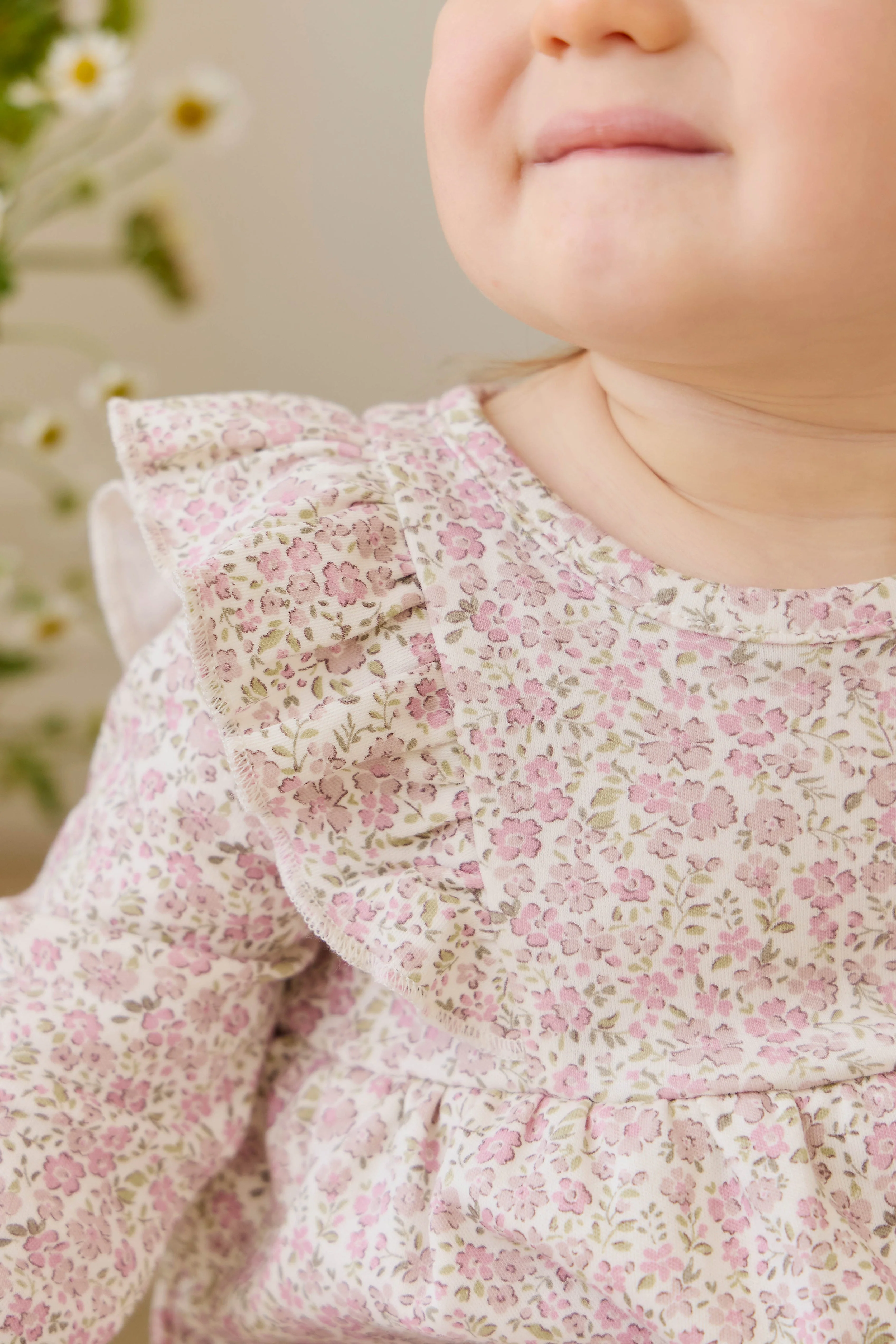 Organic Cotton Vivienne Playsuit - Tully Mauve - Image 5