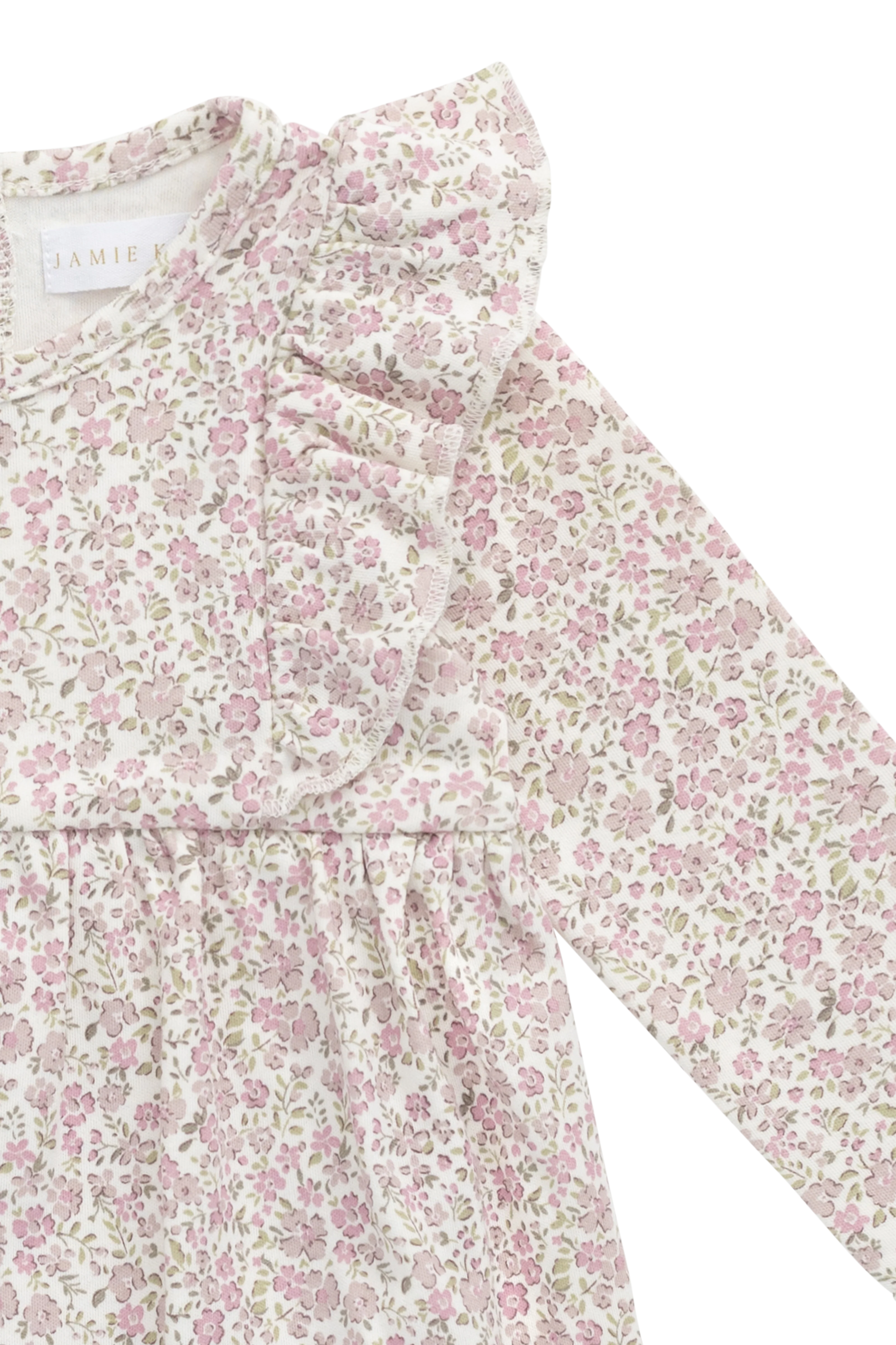 Organic Cotton Vivienne Playsuit - Tully Mauve - Image 6