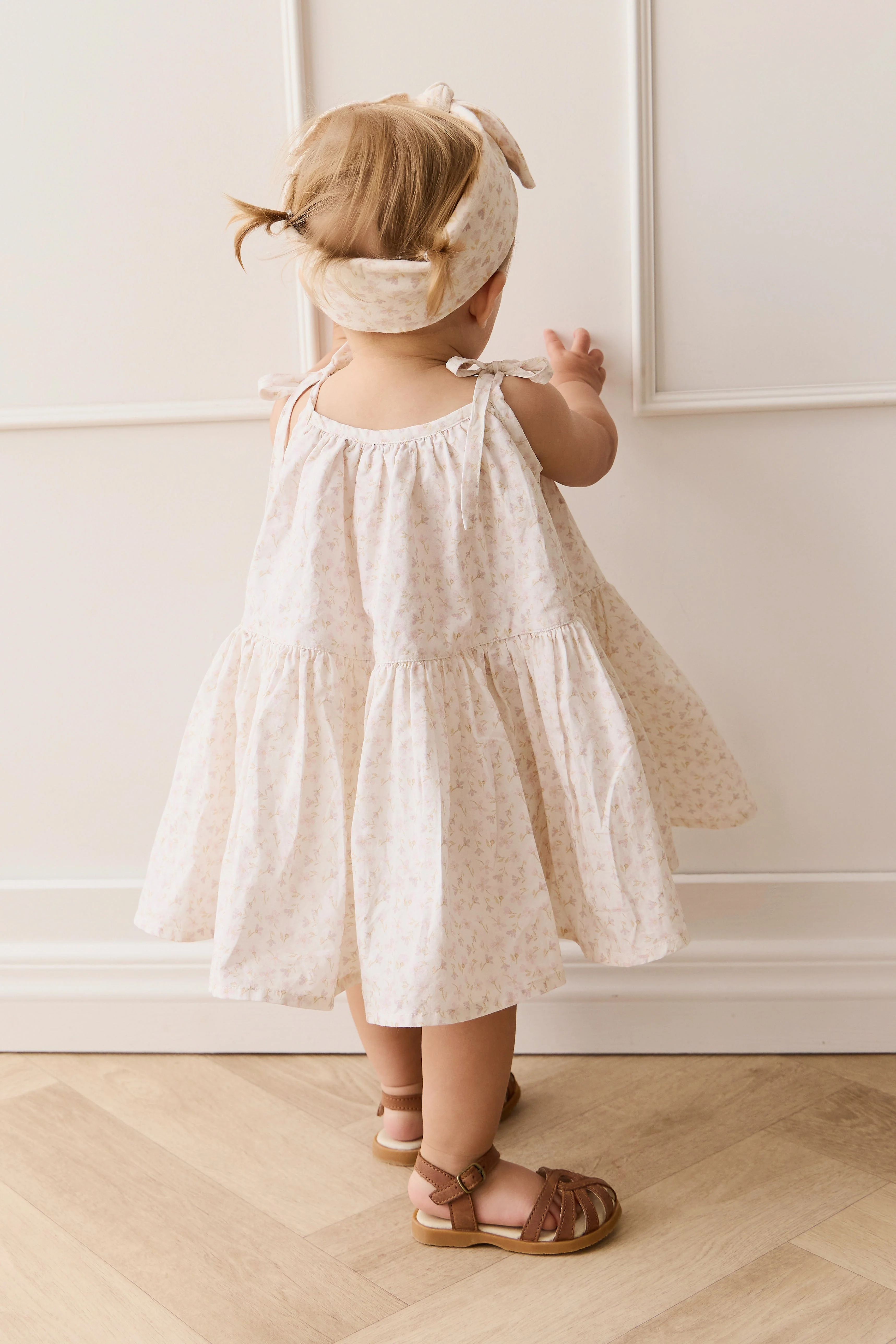 Organic Cotton Winnie Dress - Aries Mauve - Image 3