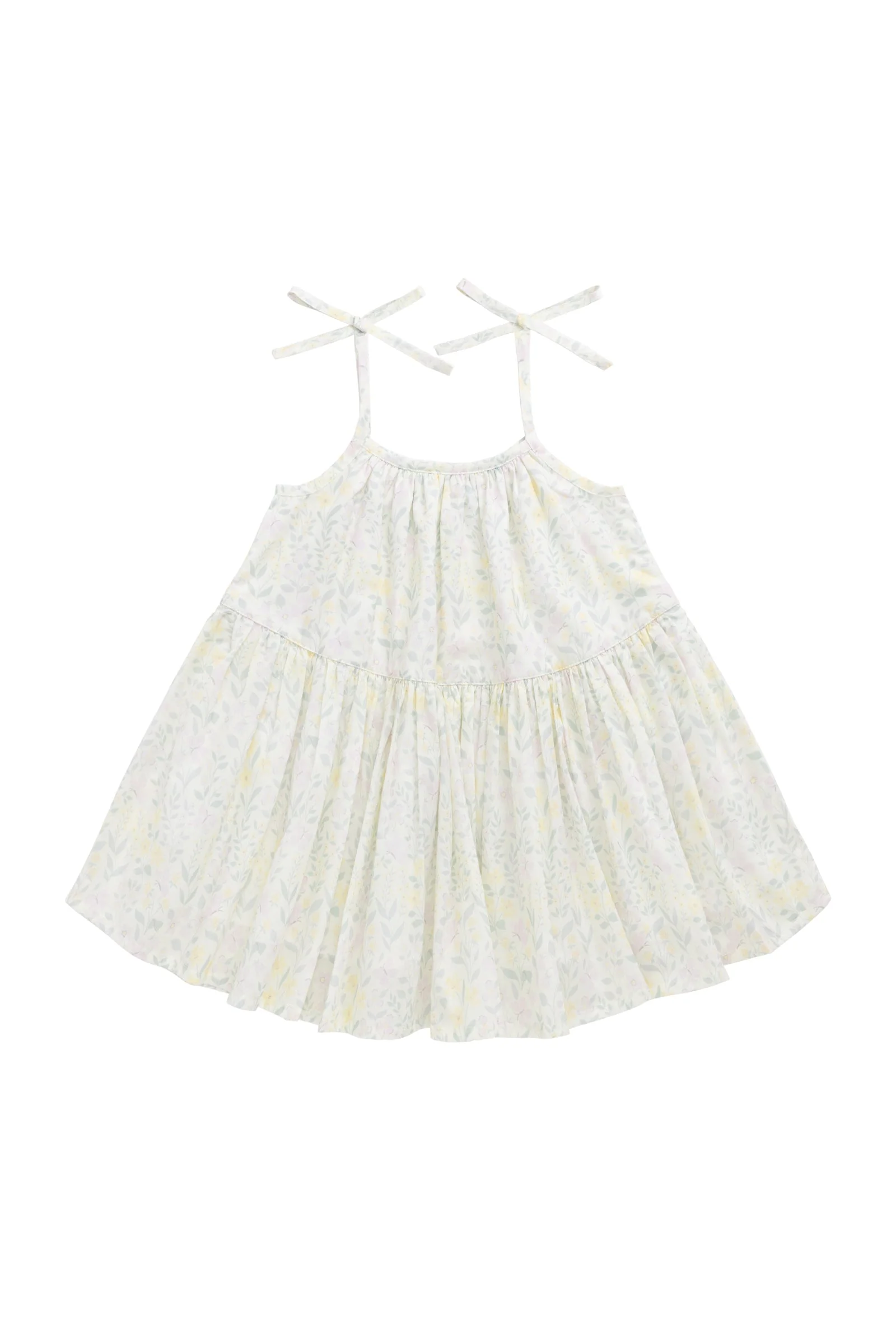 Organic Cotton Winnie Dress - Daphne Egret - Image 2