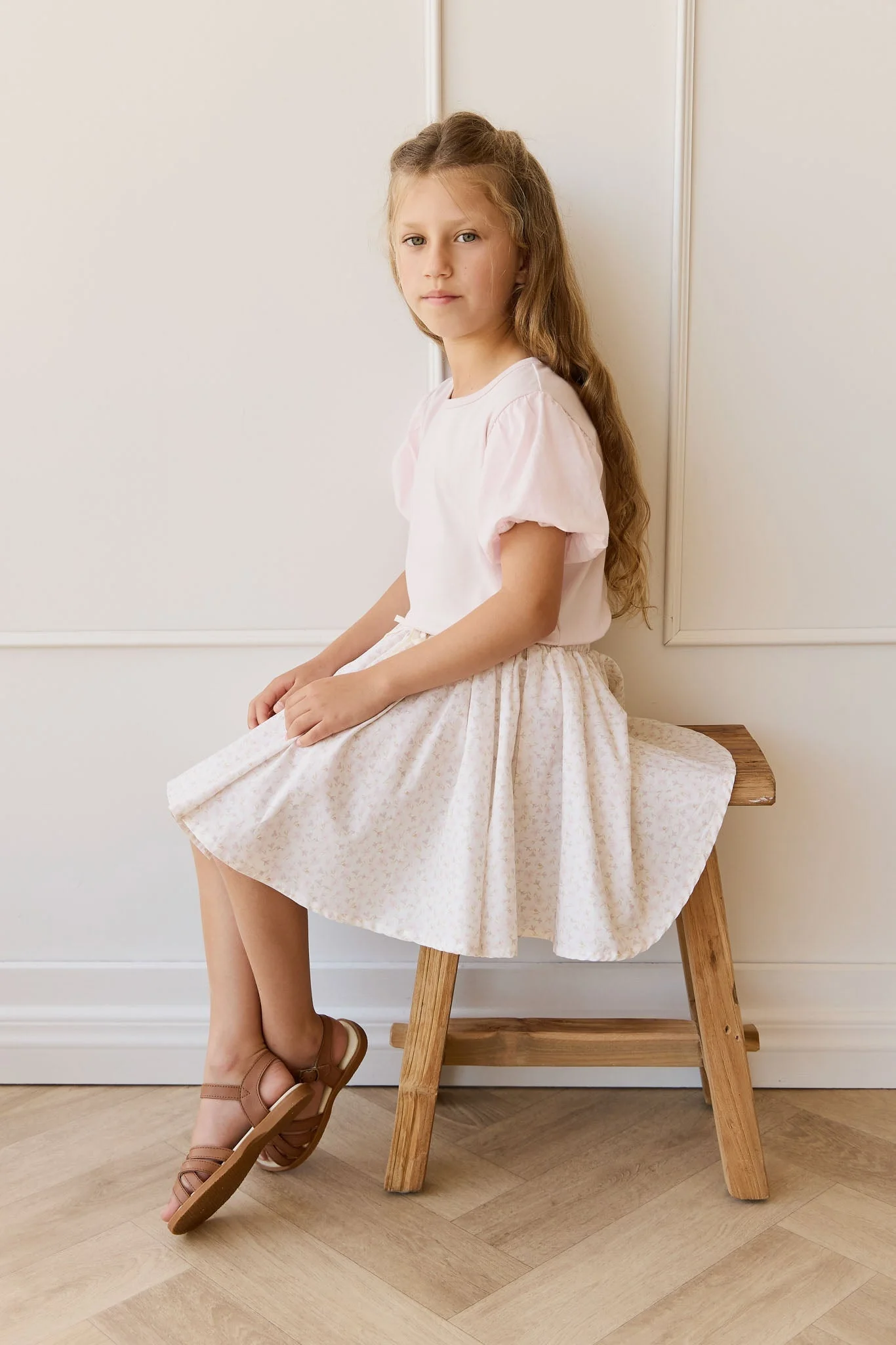 Organic Cotton Winnie Skirt - Aries Mauve - Image 7