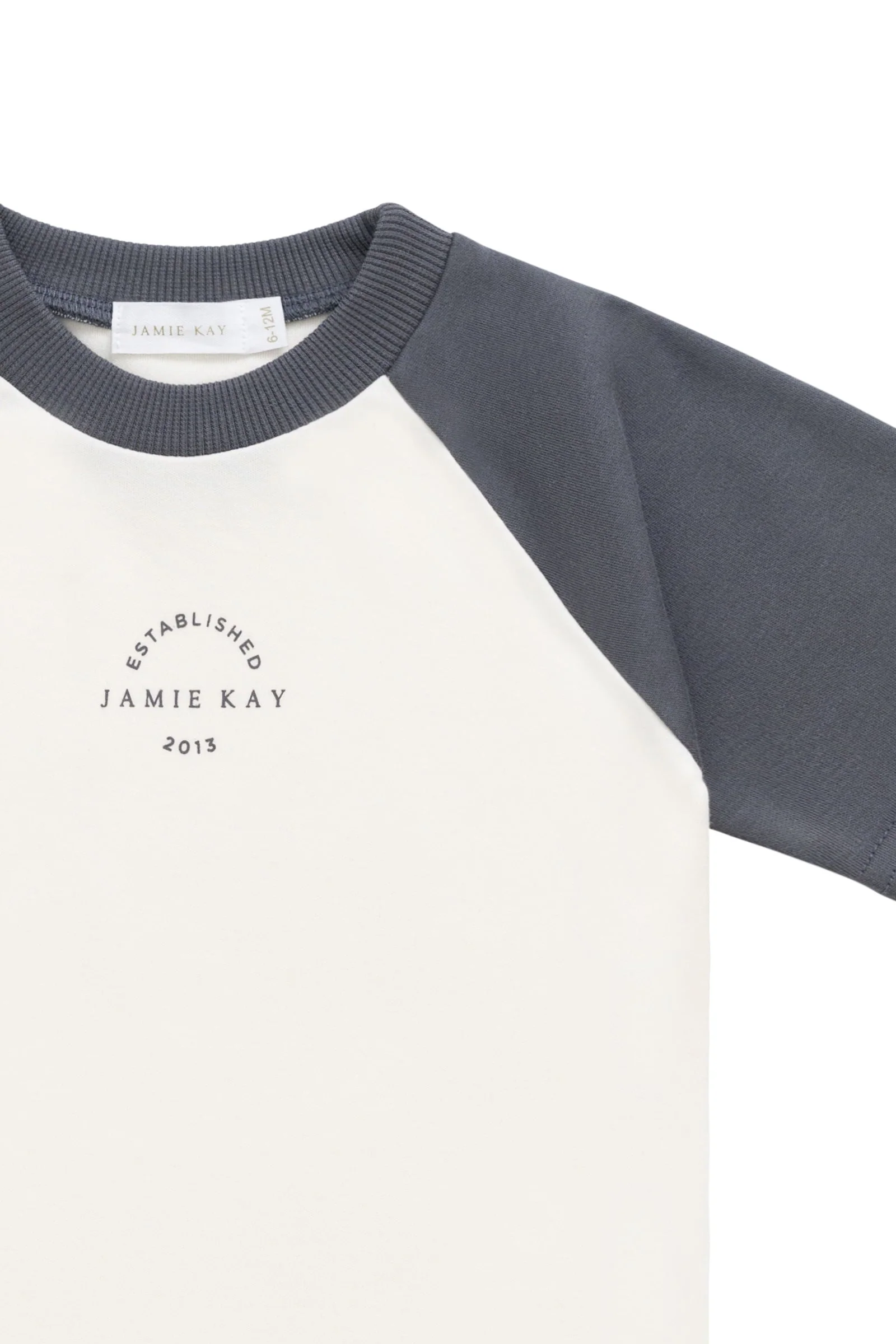 Pima Cotton Dax Tee - Tofu/Atlantic JK Established - Image 3